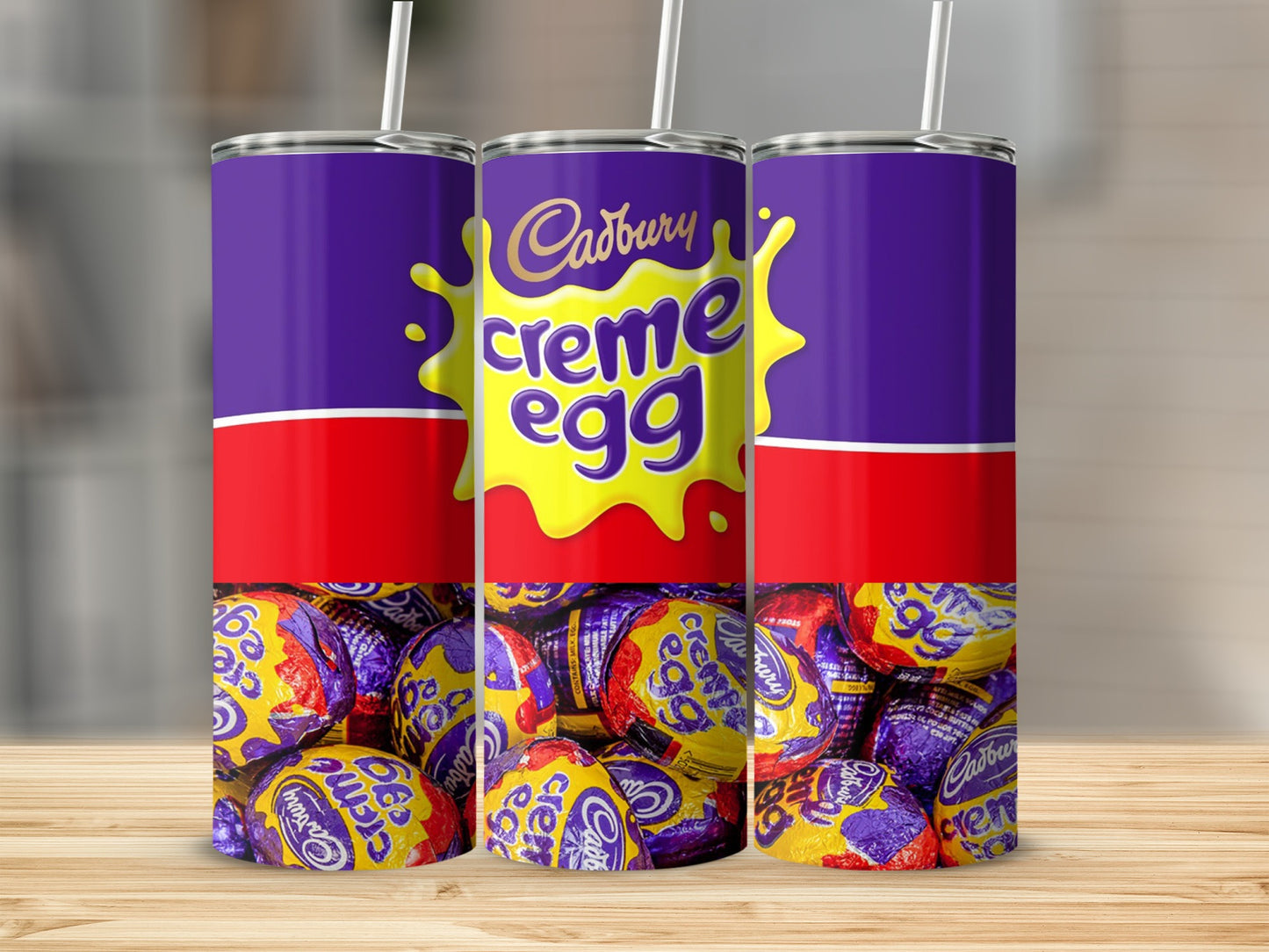Cadbury Creme Egg Purple Yellow Red Design product type