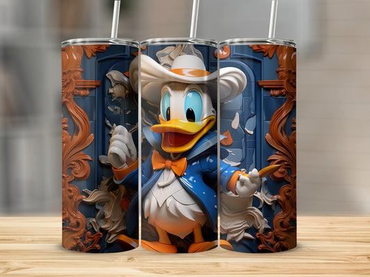 Cartoon Character Themed Drinkware with Fun Design