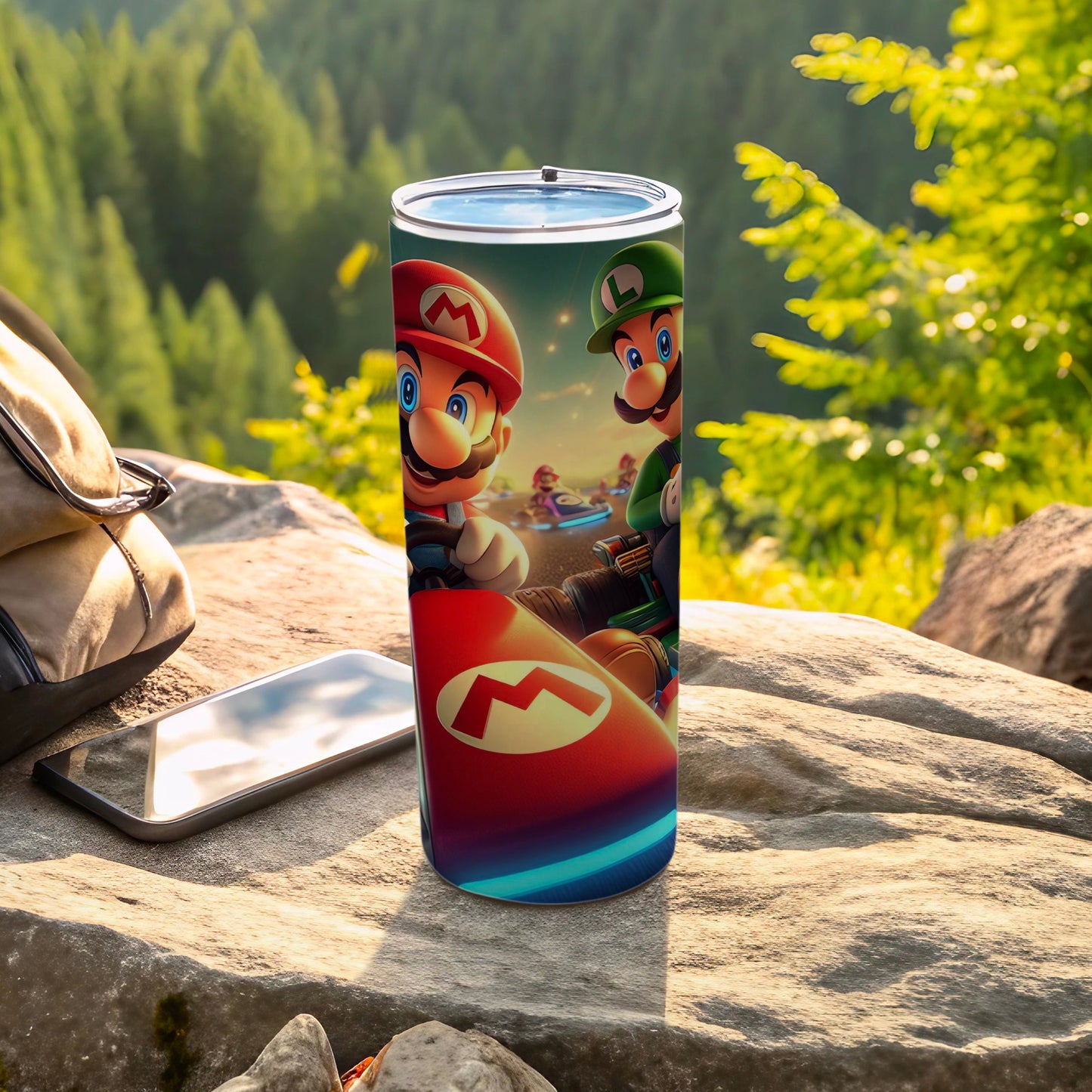 Mario and Luigi Karting Adventure Insulated Tumbler
