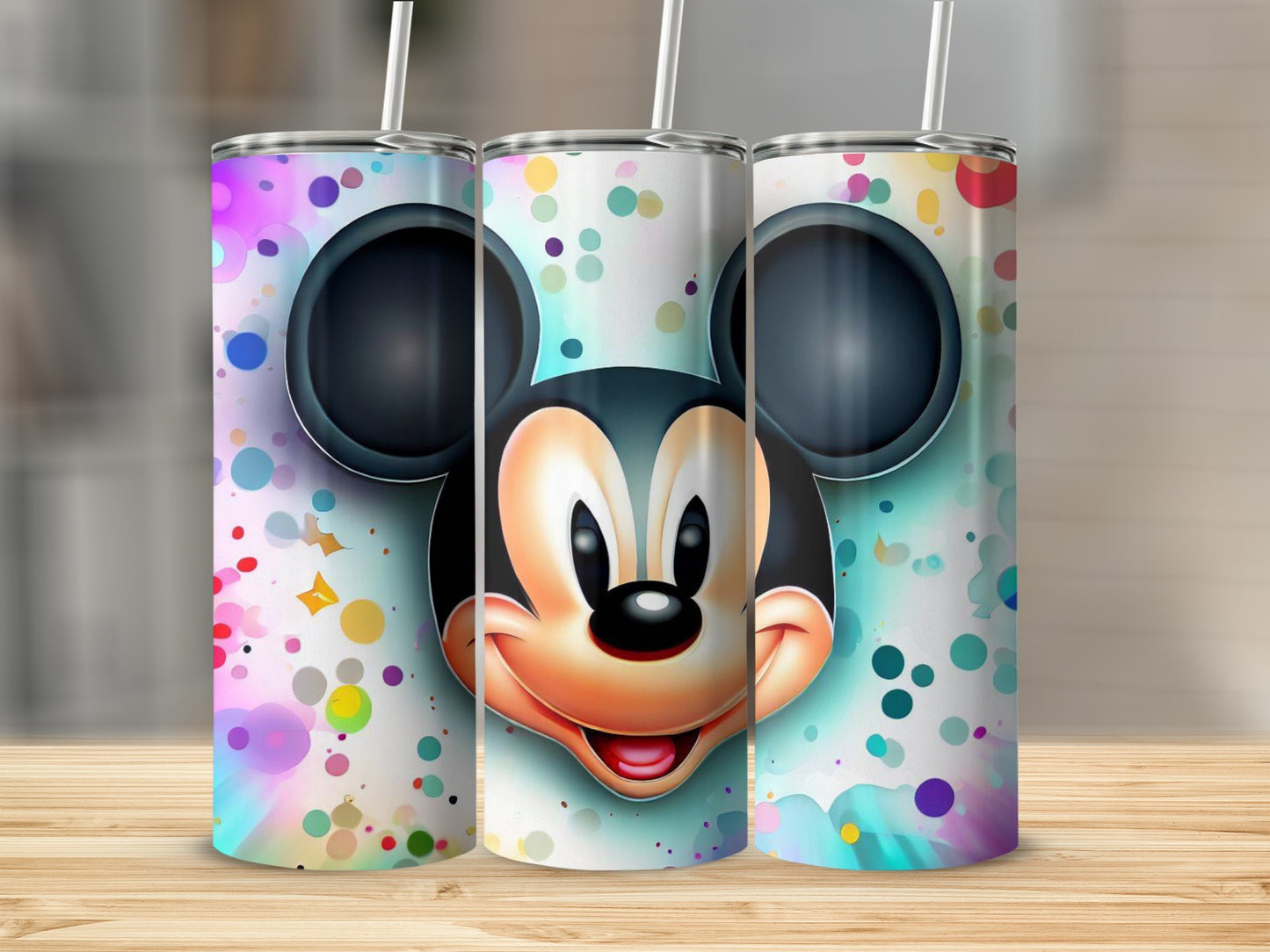 Mickey Mouse Colorful Tumbler Kids Drinkware Cup