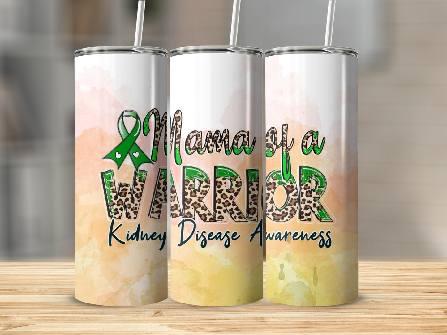 Mama of a Warrior Kidney Disease Awareness Tumbler