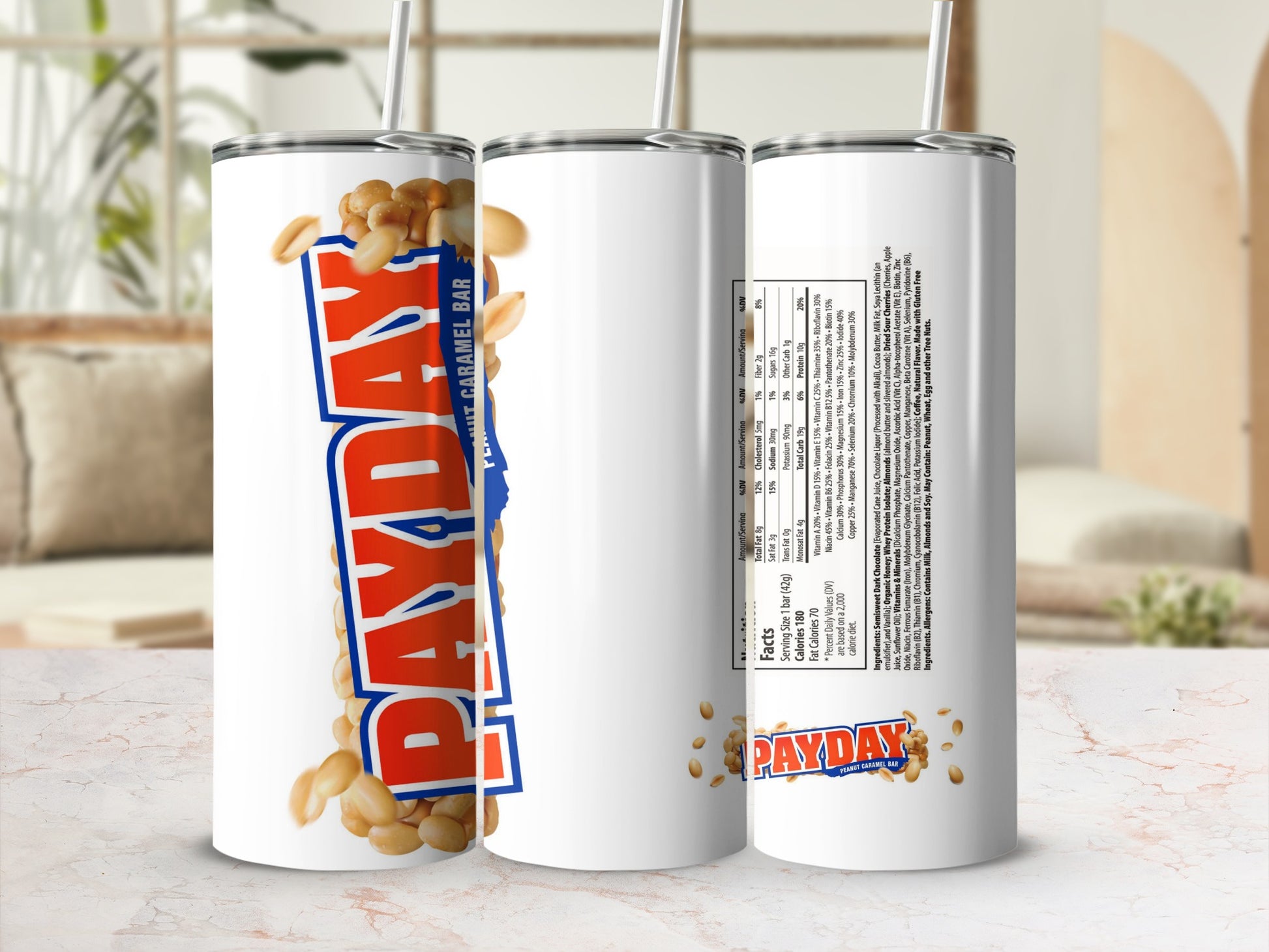 PAYDAY Peanut Caramel Bar Tumbler product type
