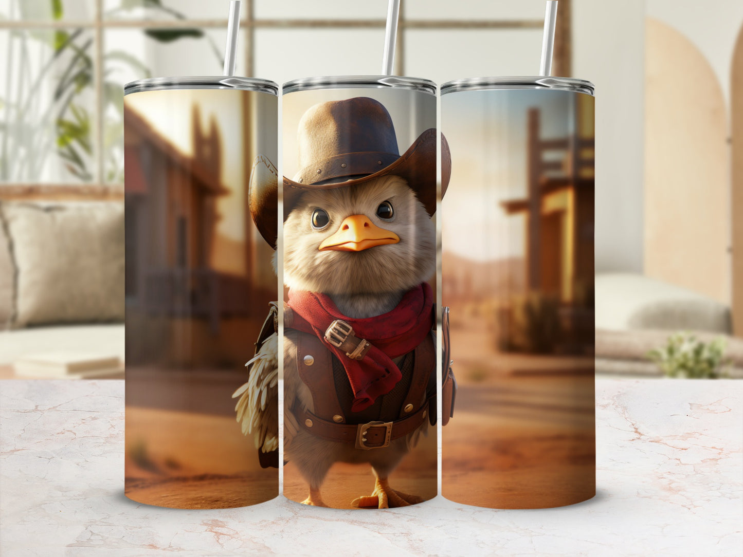 Cute Cowboy Chick Western Desert Adventure Tumbler product type
Chick
Cowboy
Western
Bird
Hat
Bandana
Cute
Adorable
Tumbler
Drinkware
Wild West
Rodeo
Desert
Animal
Cartoon
Fun
Gift
Unique
Chicken
Beverage