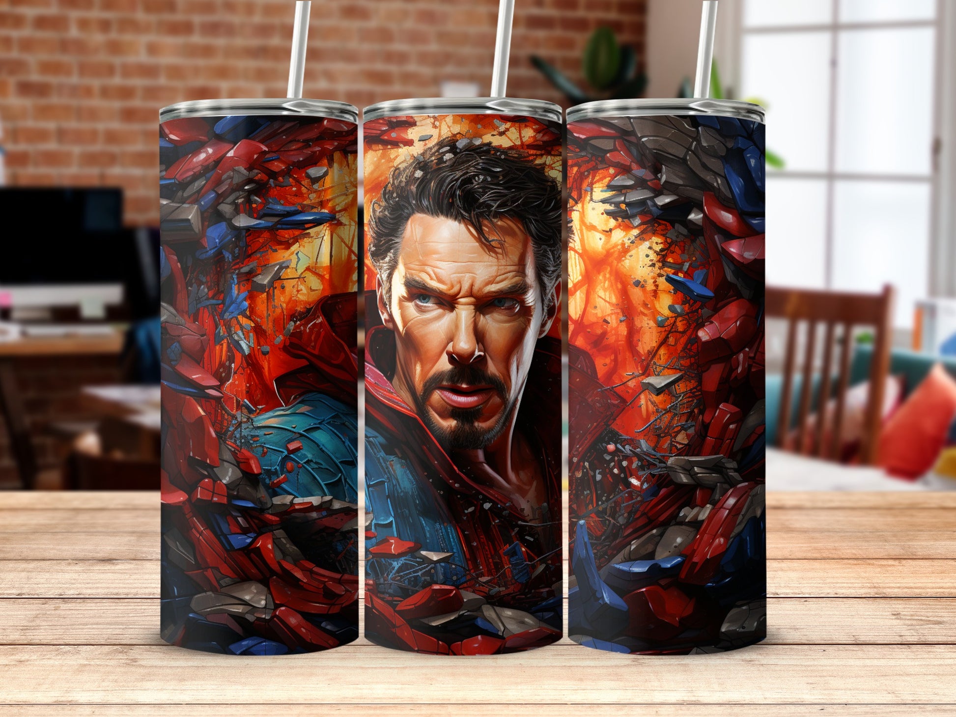 Marvel Superhero Themed Stainless Steel Tumbler