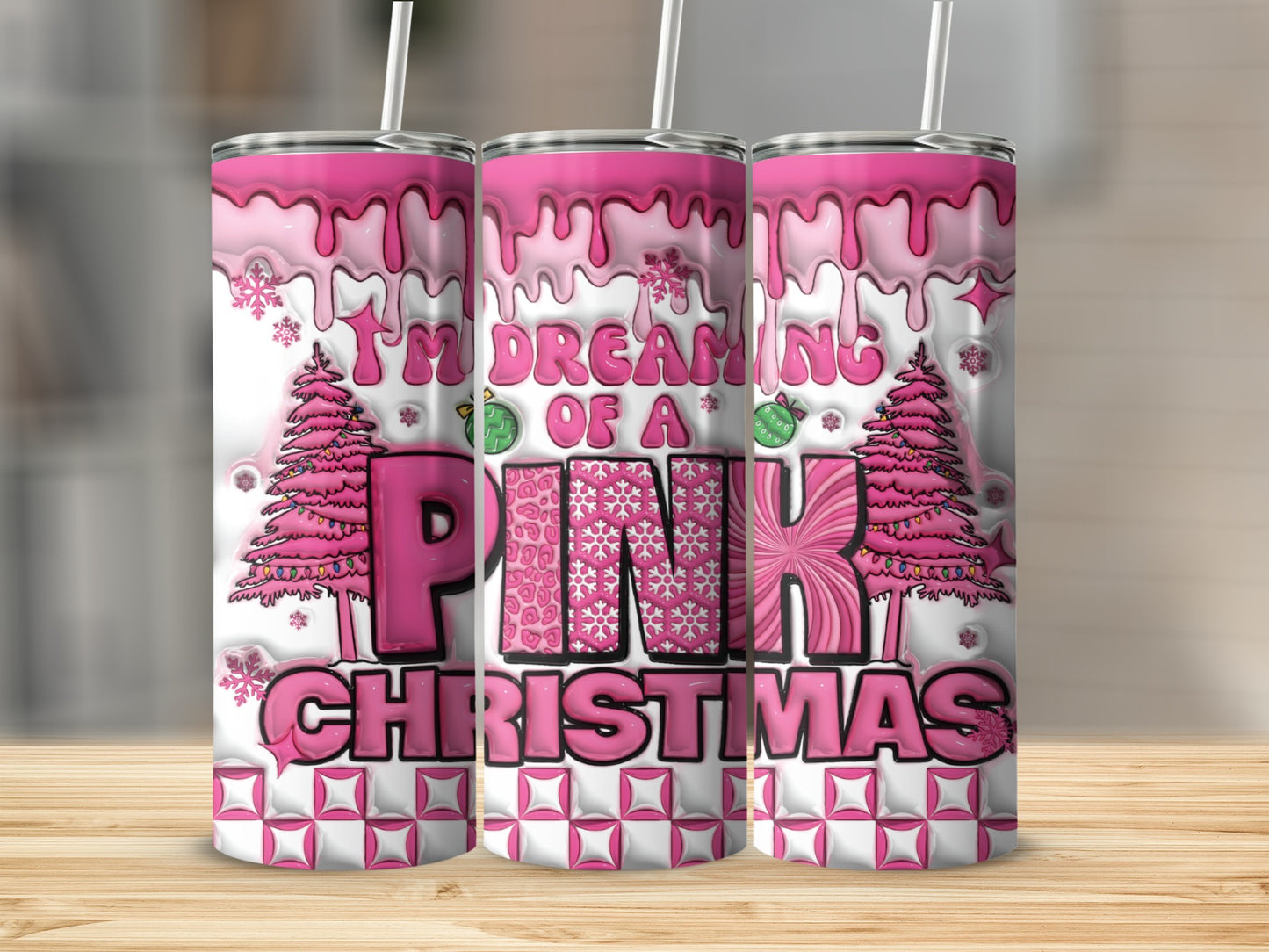 I'm Dreaming of a Pink Christmas Tumbler