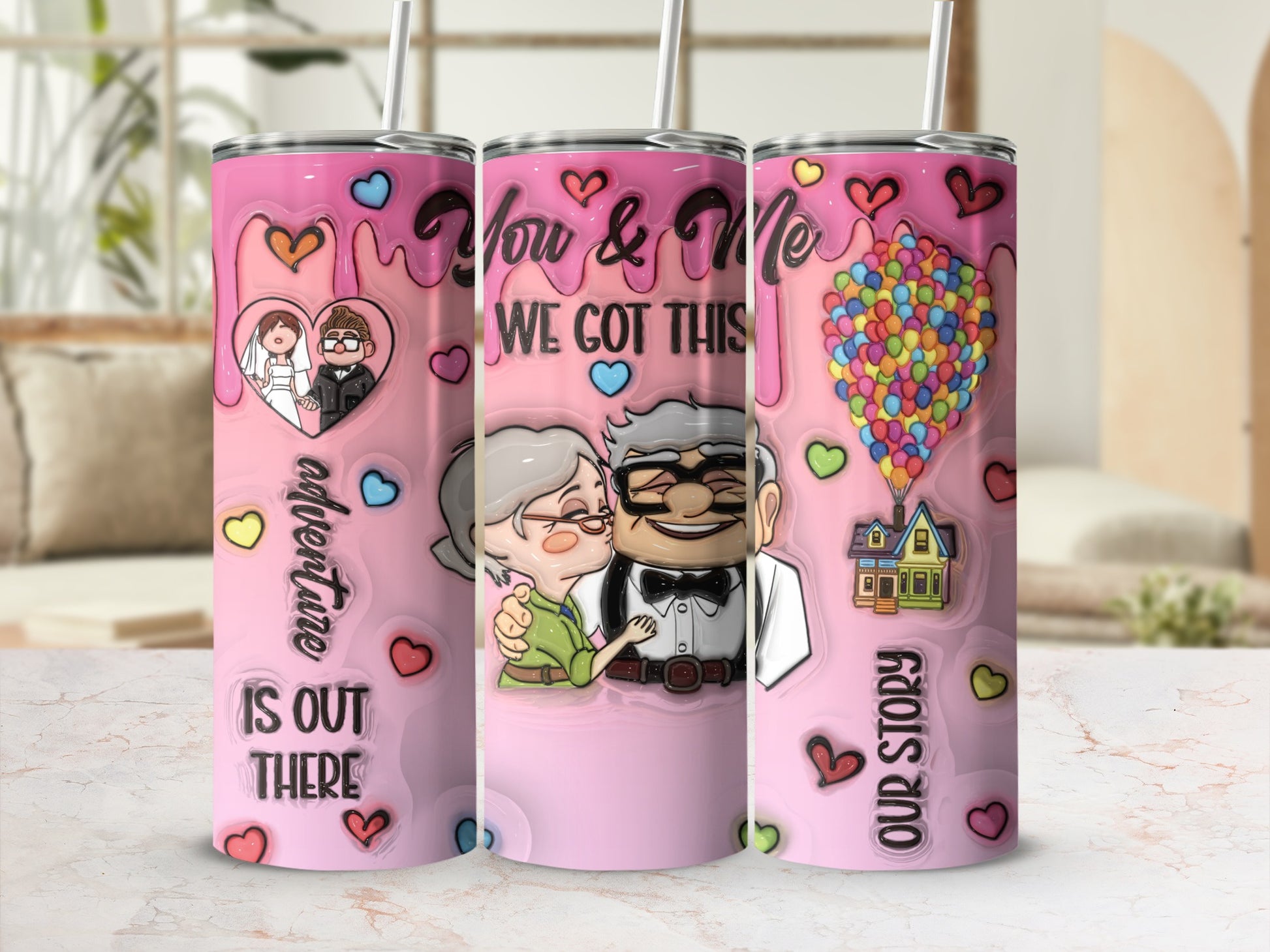 You & Me We Got This Our Story Adventure Tumbler