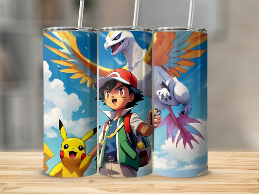 Colorful Anime Characters Themed Tumbler Set Product