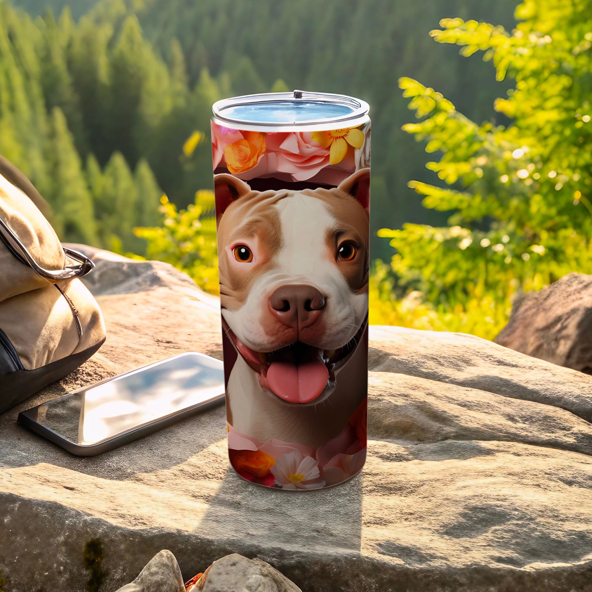 Happy Pitbull Dog Floral Design Insulated Tumbler product type
#tags
Pitbull
Dog lover
Tumbler
Floral design
Pet gift
Animal art
Happy dog
Smiling pitbull
Drinkware
Insulated tumbler
Dog mom
Dog dad
Puppy love
Flower pattern
Canine art
Gift for dog owner
Custom tumbler
Pitbull mom
Pitbull dad
Pet portrait