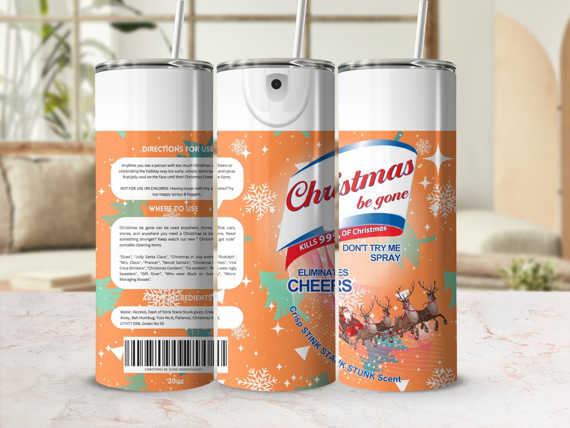 Christmas Be Gone Eliminates Cheers Spray