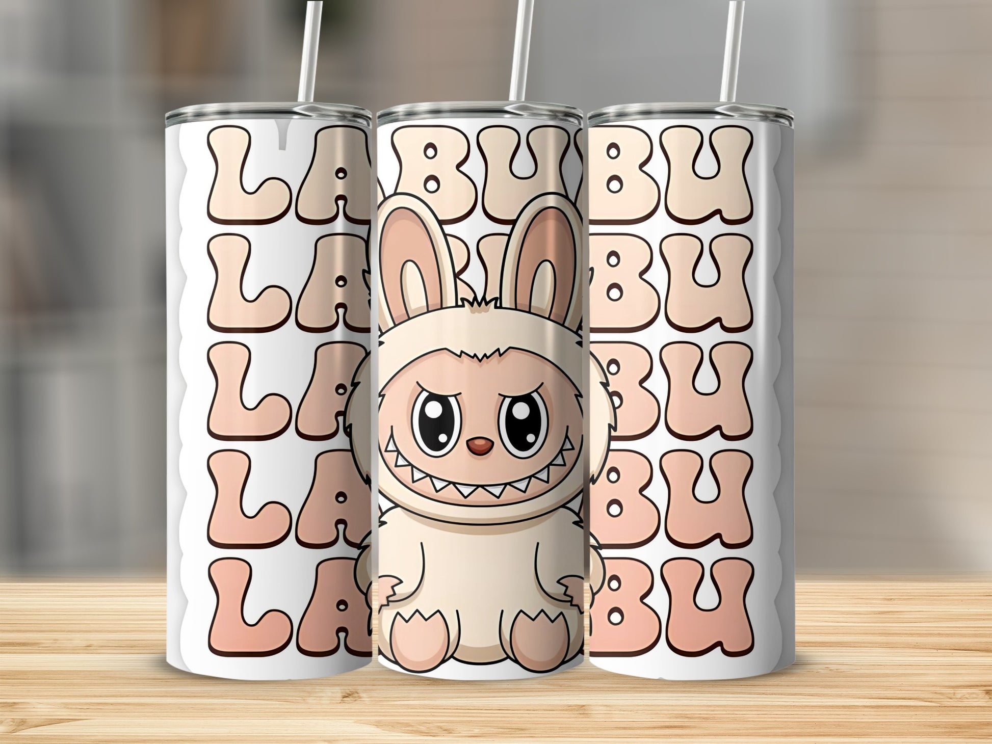 Cute Character Design Insulated Tumbler Drinkware