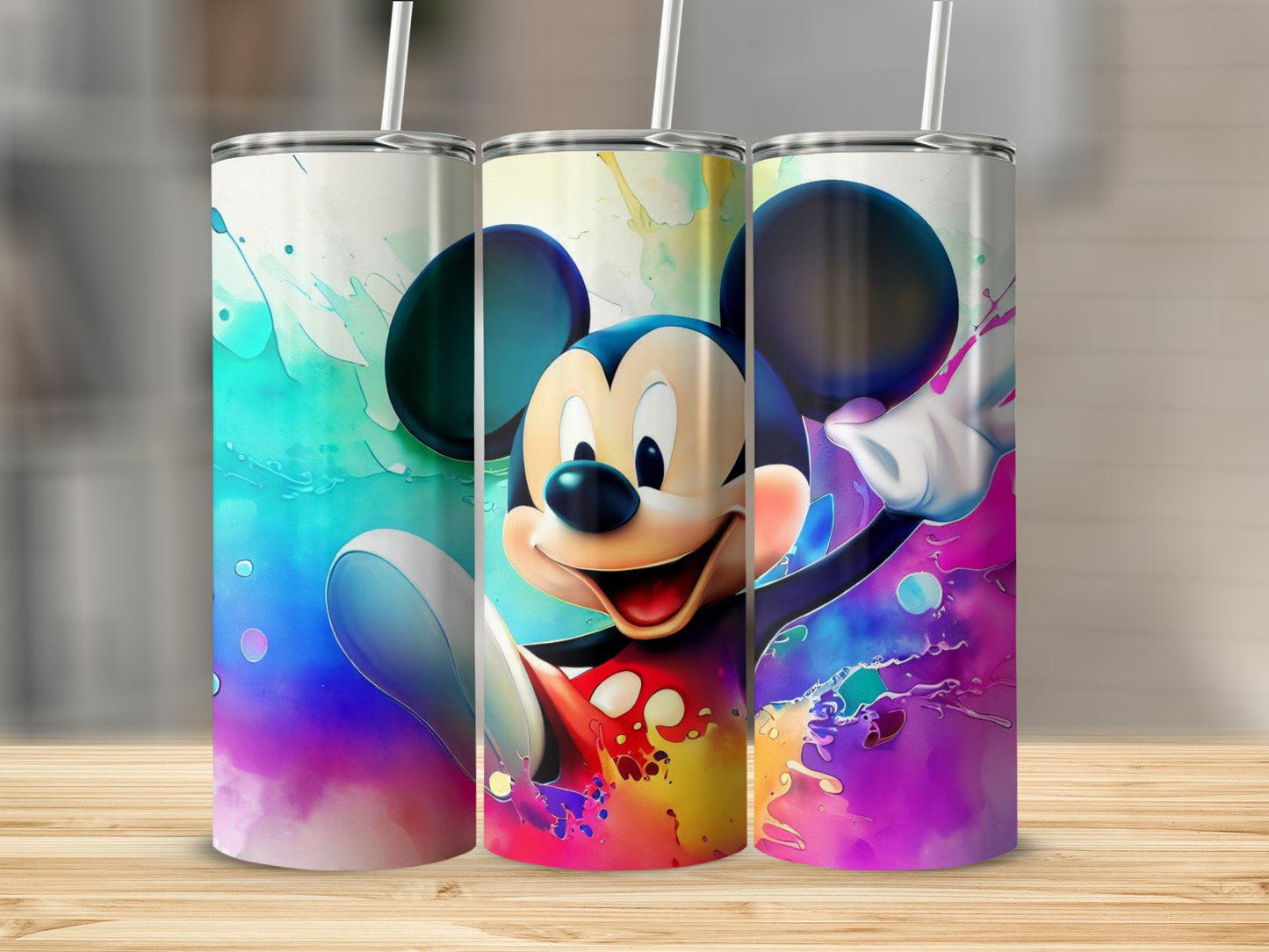 Colorful Cartoon Themed Tumbler for Kids and Adults