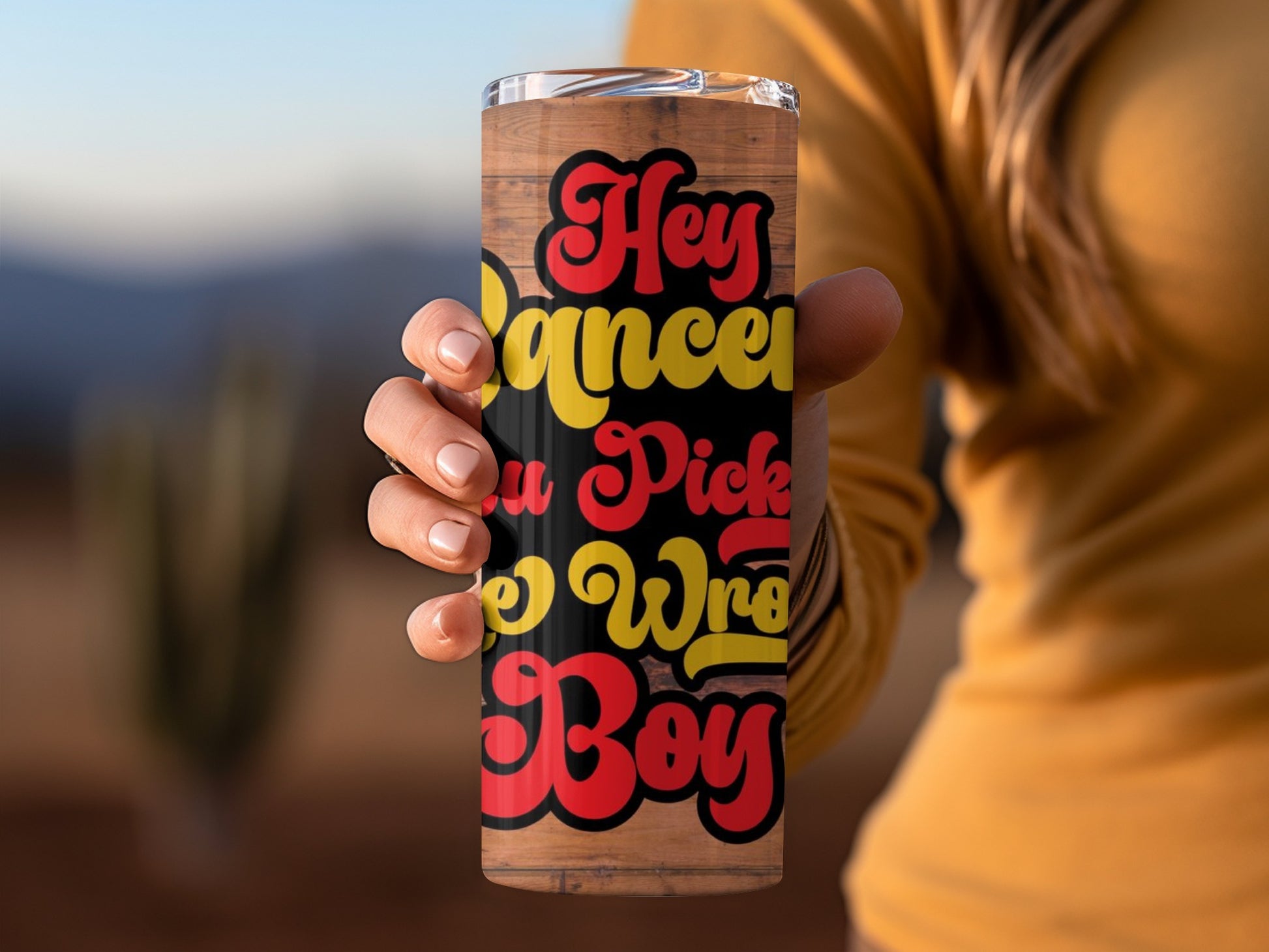 Hey Dancer You Picked The Wrong Boy Tumbler Cup