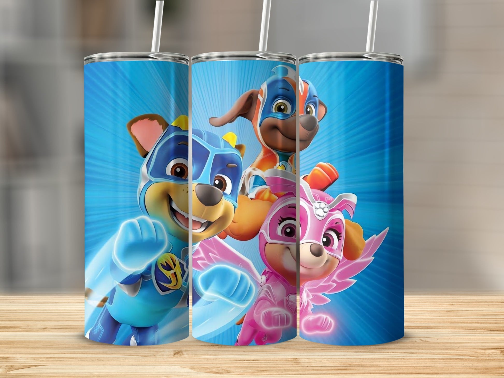Fun Animated Heroes Design Tumblers for Kids Beverage