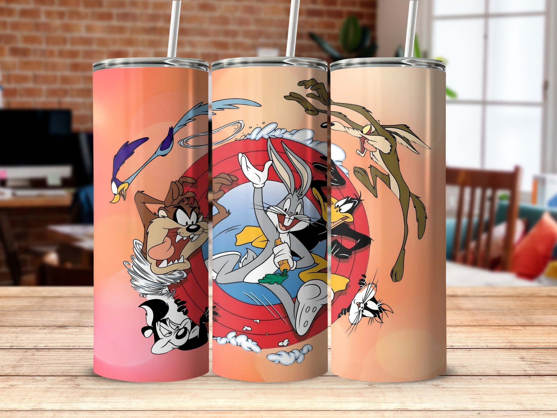 Looney Tunes Tumbler Set with Iconic Characters
