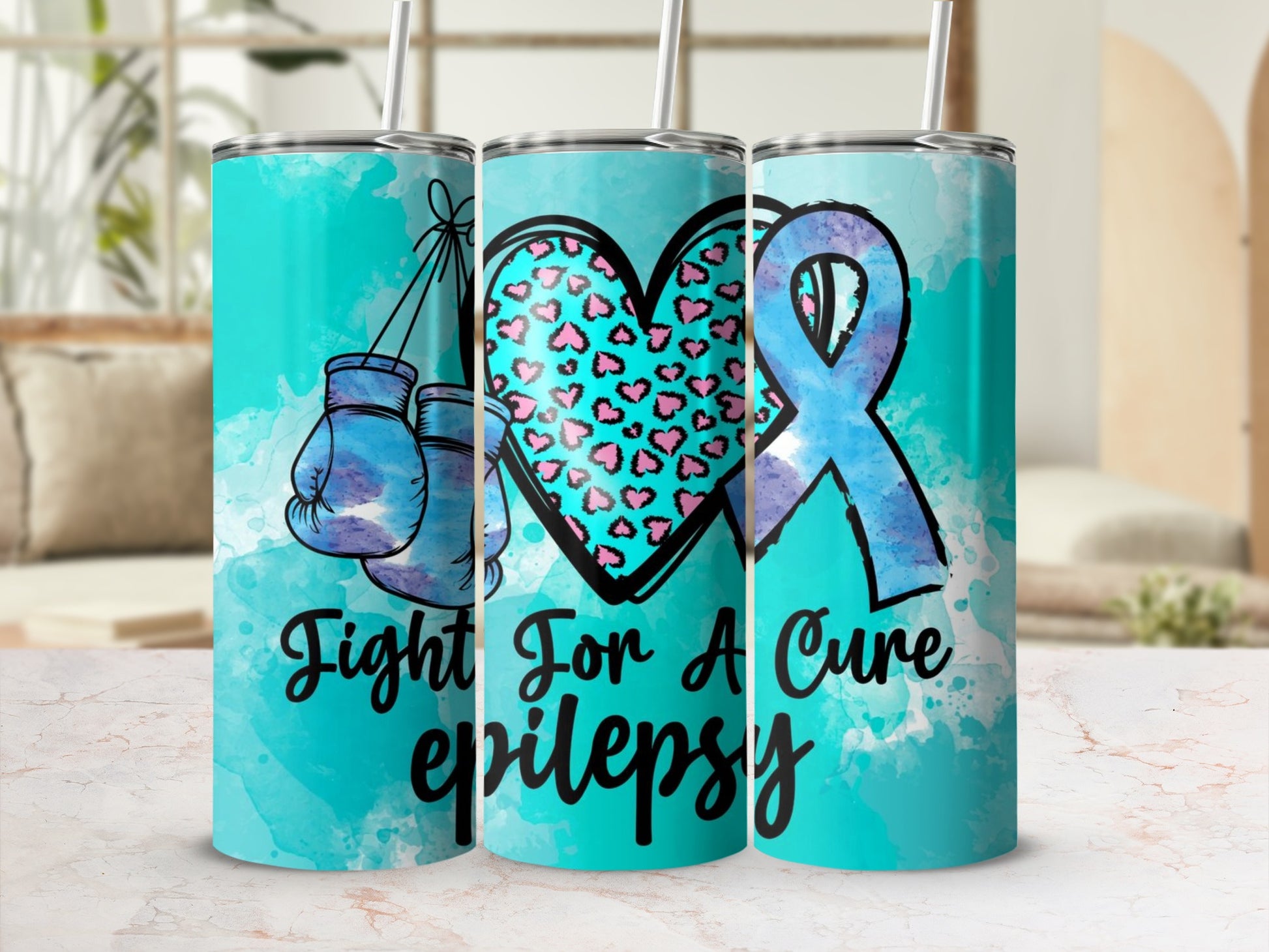 Fight For A Cure Epilepsy Awareness Tumbler