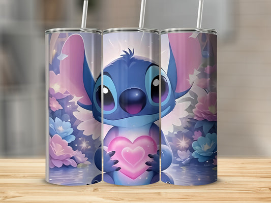 Cute Animated Character with Heart Tumbler Product