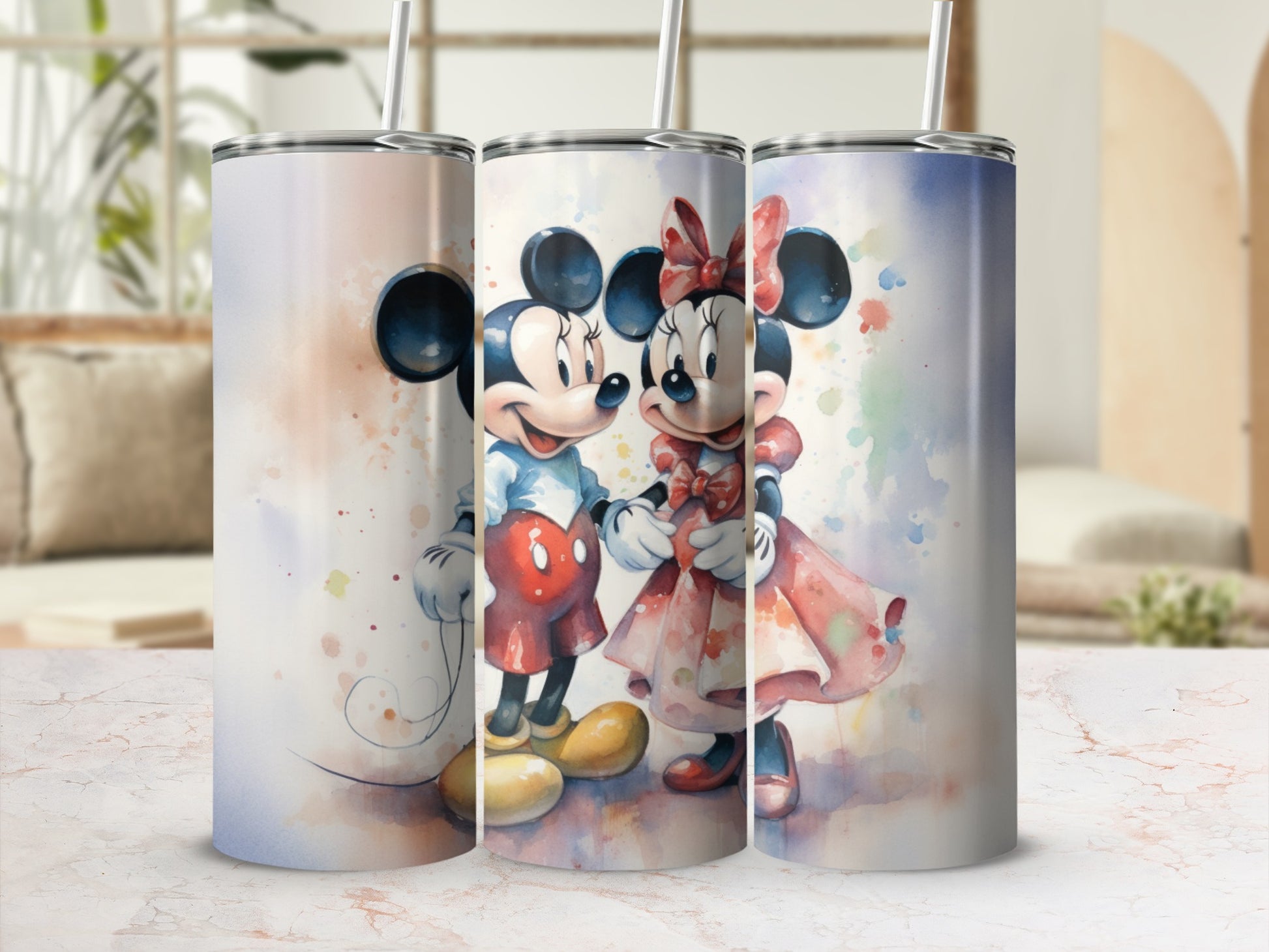 Cute Cartoon Character Design Stainless Steel Tumbler