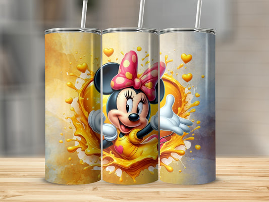 Bright Animated Character Design Drinkware Tumblers