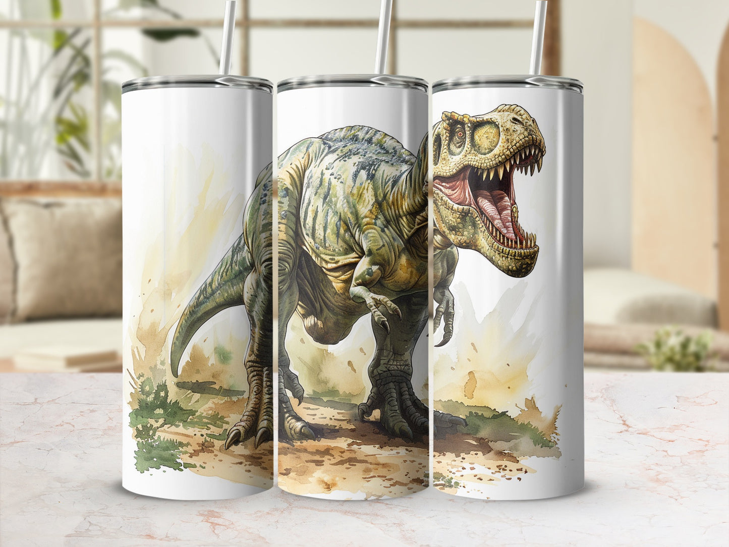 Fierce Tyrannosaurus Rex Watercolor Art Design Tumbler product type

dinosaur, T-Rex, Tyrannosaurus Rex, watercolor art, dino design, prehistoric creature, Jurassic beast, extinct animal, fierce dinosaur, roaring T-Rex, reptilian art, unique tumbler, custom drinkware, beverage container, travel cup, gift for him, gift for her, animal illustration, water bottle, dinosaur lover