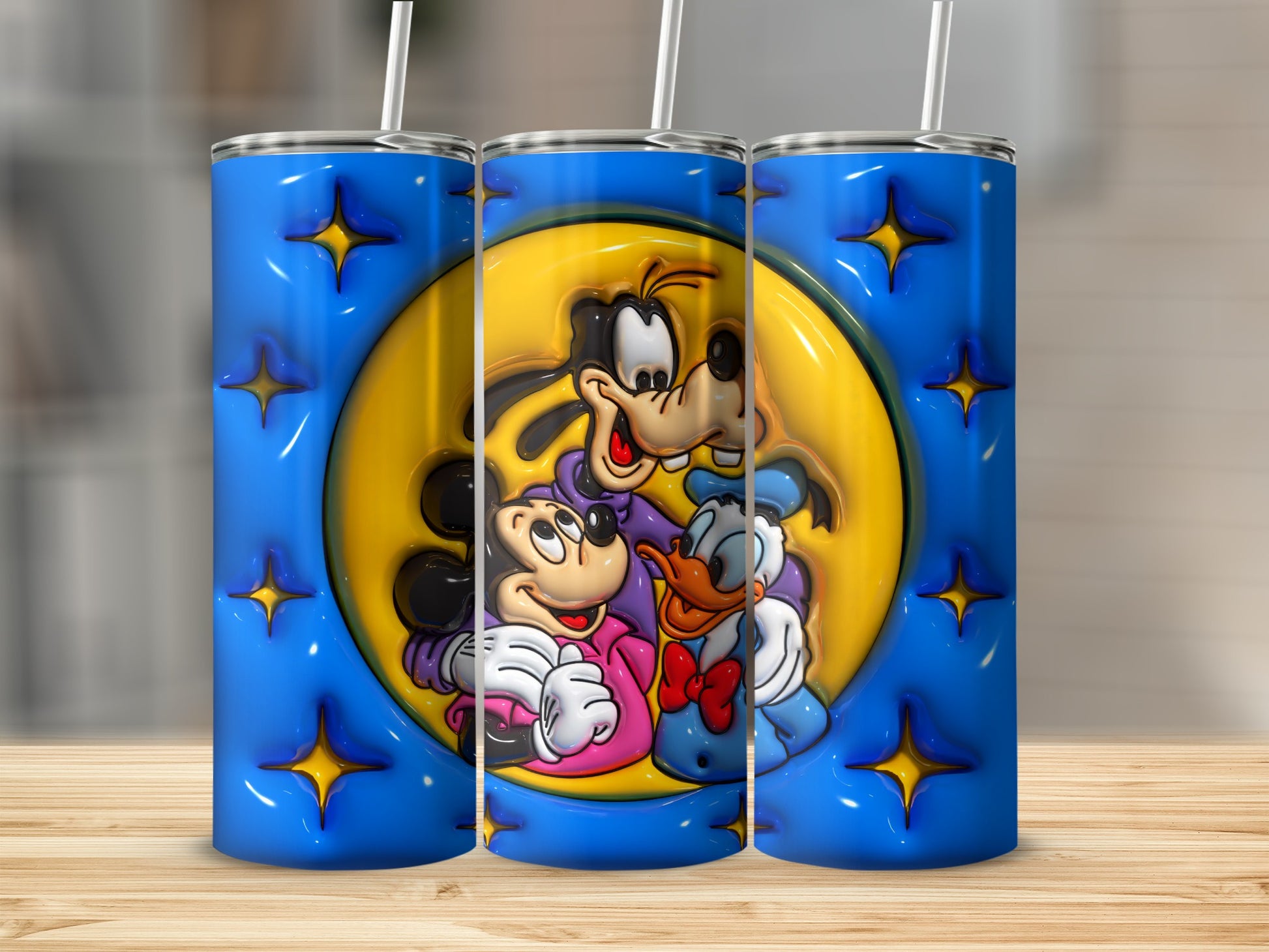 Mickey and Friends Disney Inspired Tumbler Design