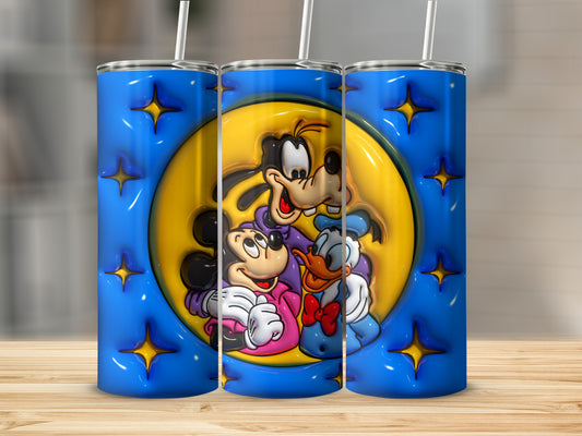 Mickey and Friends Disney Inspired Tumbler Design
