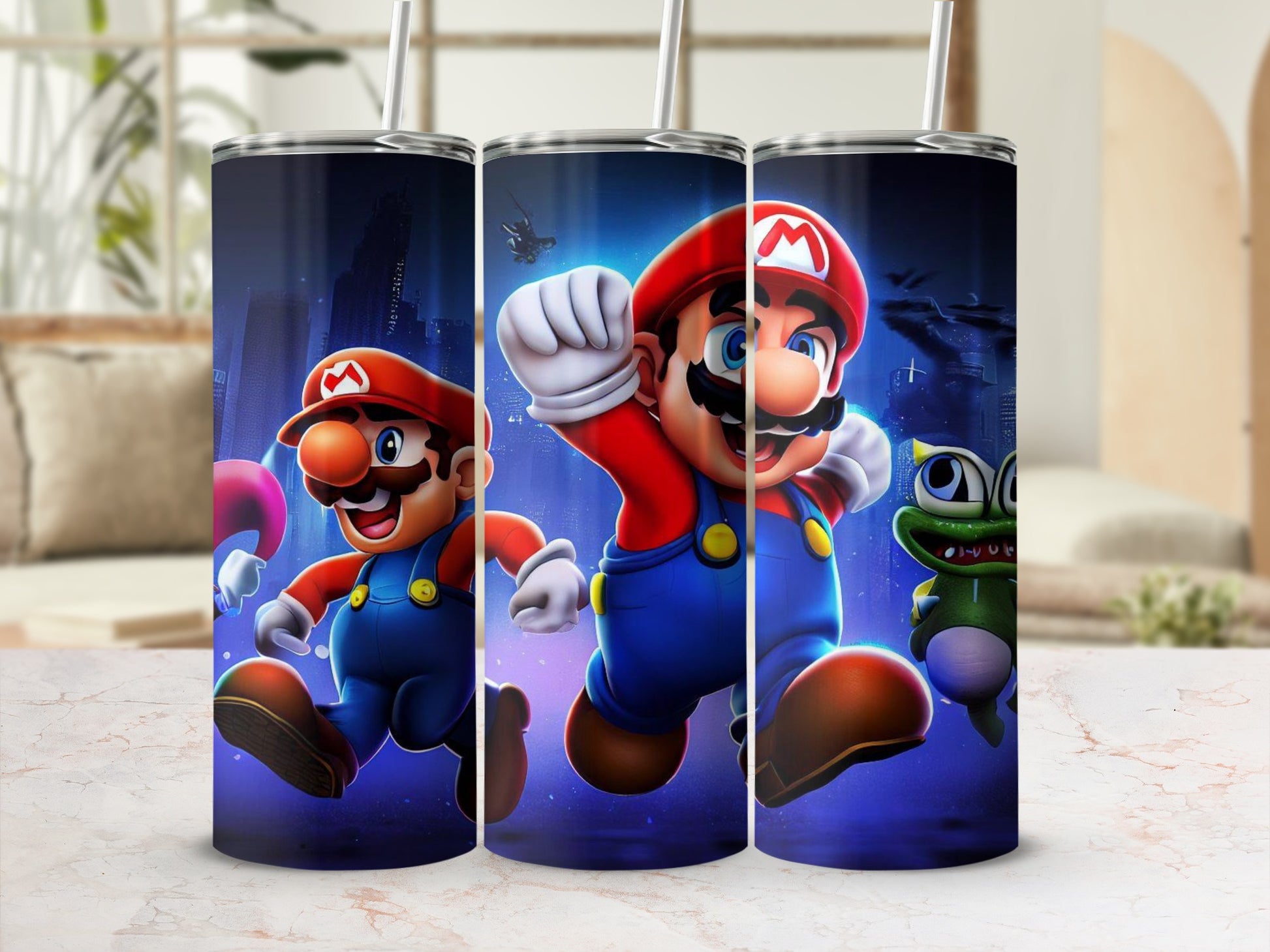 Super Mario and Luigi Themed Adventure Tumbler