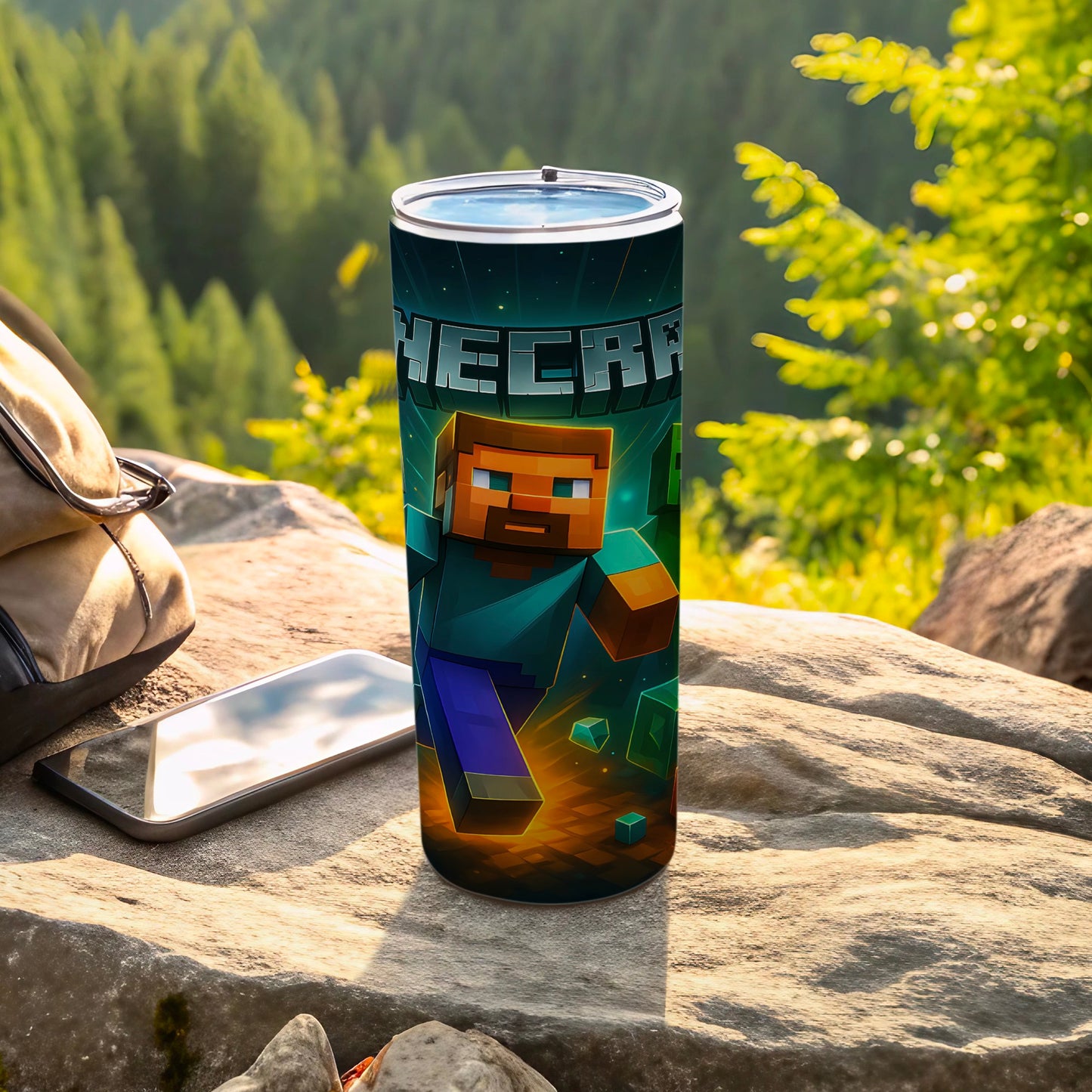 Adventure Themed Character Tumbler for Gamers