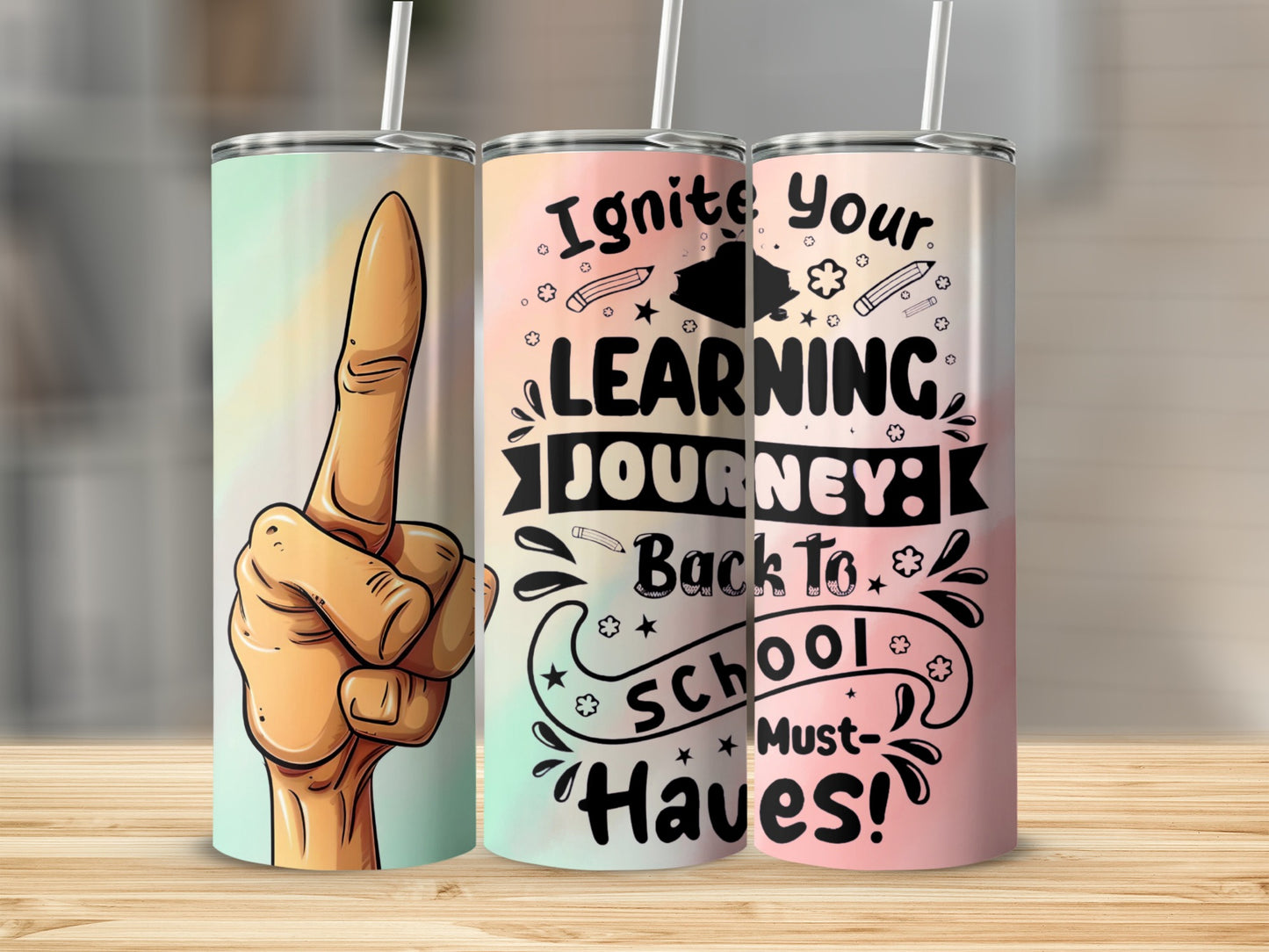 Ignite Your Learning Journey Back to School Must-Haves Tumbler