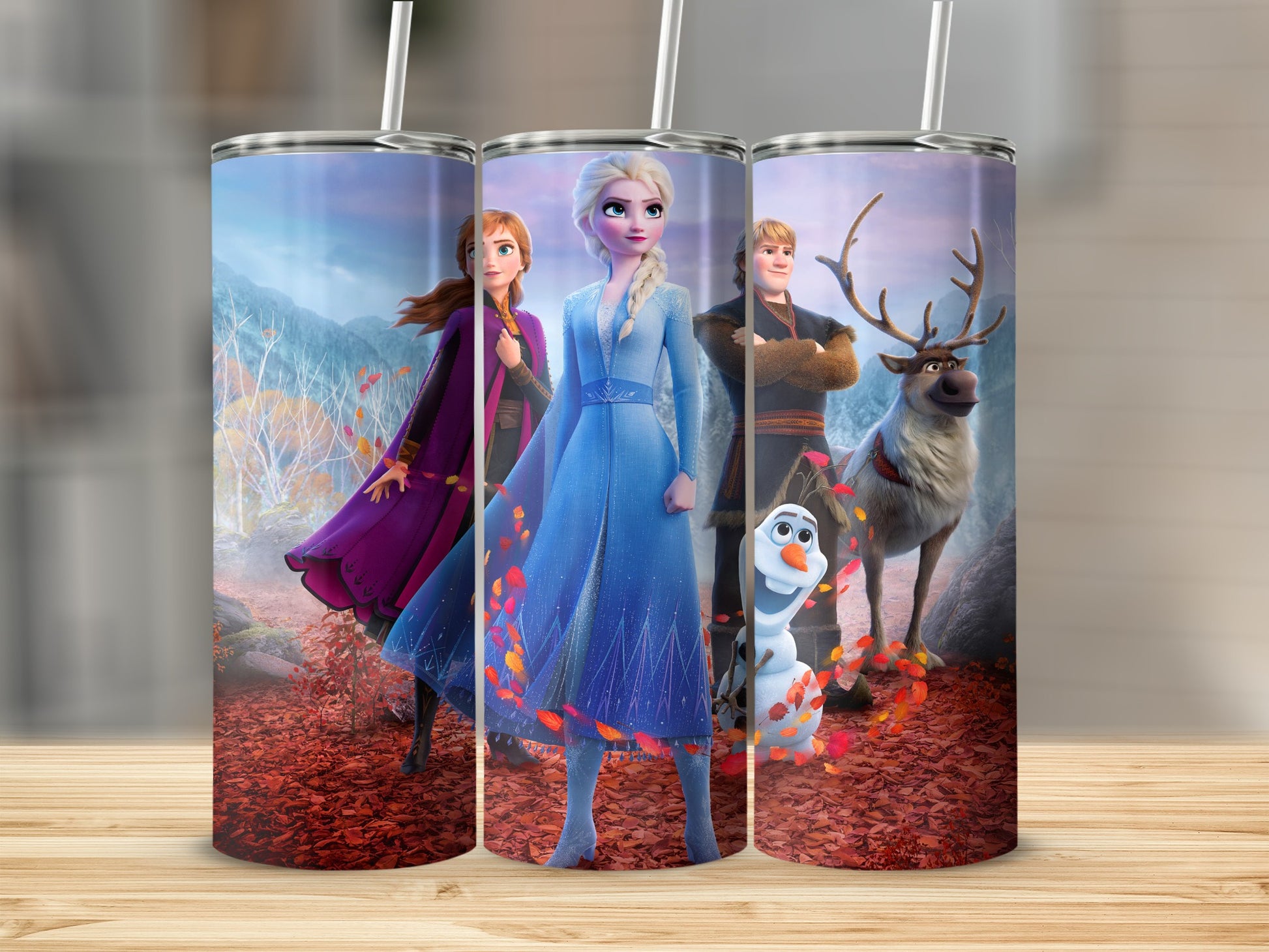 Frozen Character Stainless Steel Tumbler Cup