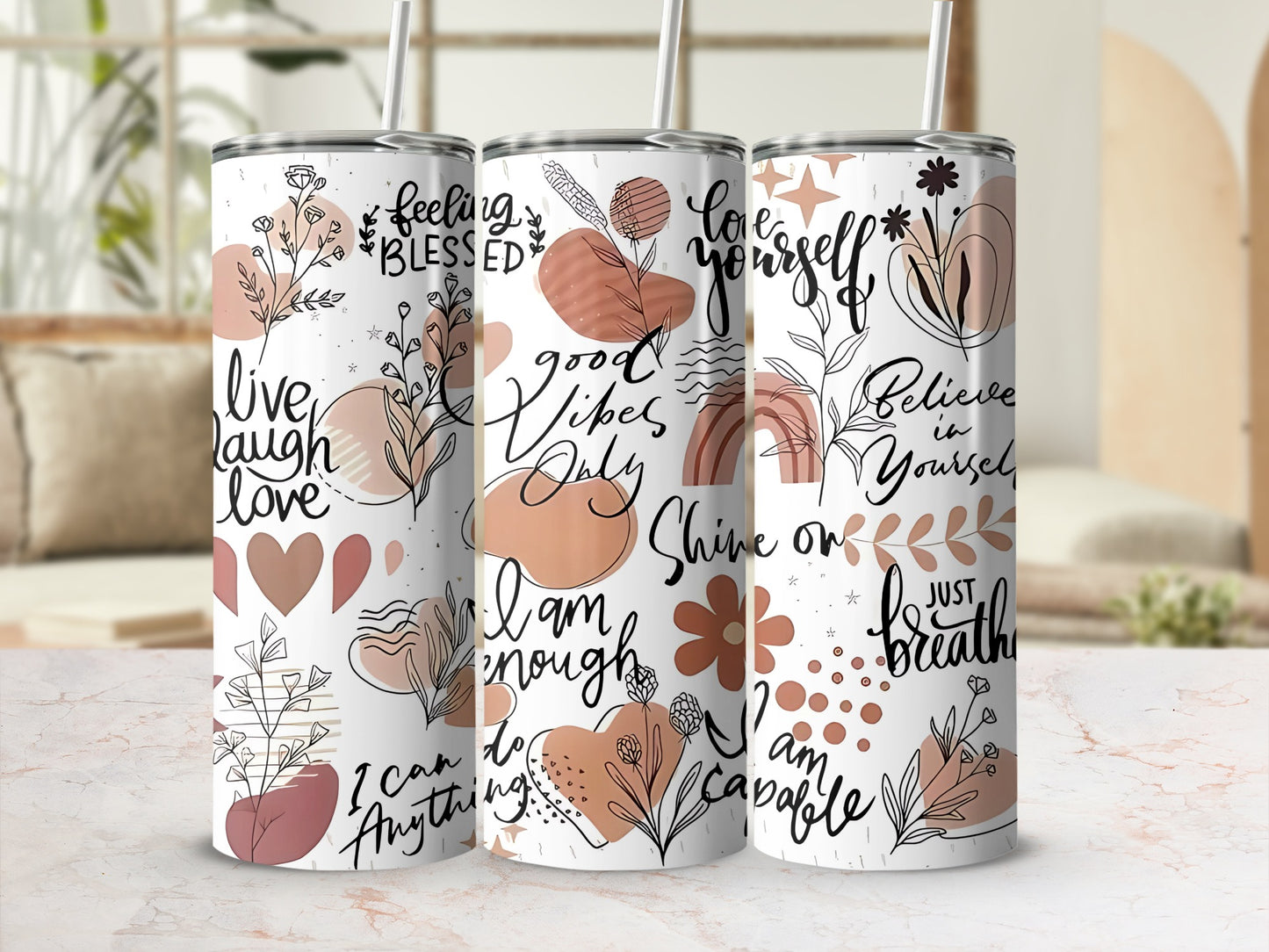 Inspirational Quotes and Designs Tumbler Drinkware Product