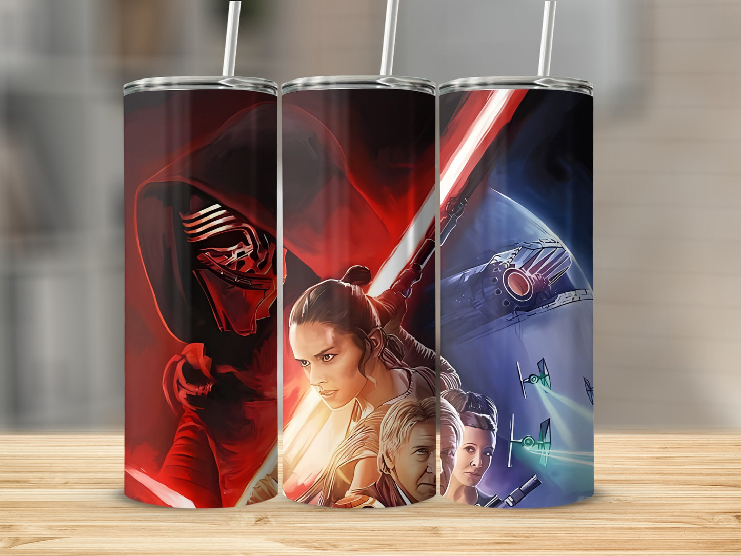 Star Wars Rey Kylo Ren Han Leia Galactic Movie product type