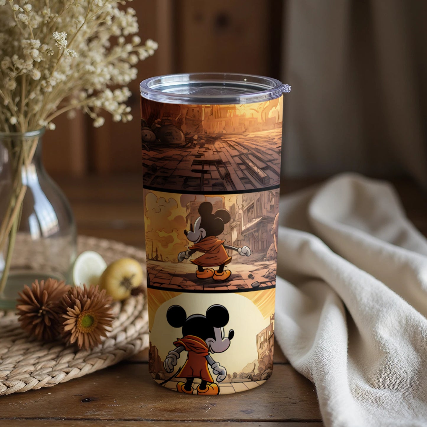 Mickey Mouse Scenic Adventure Design Tumbler