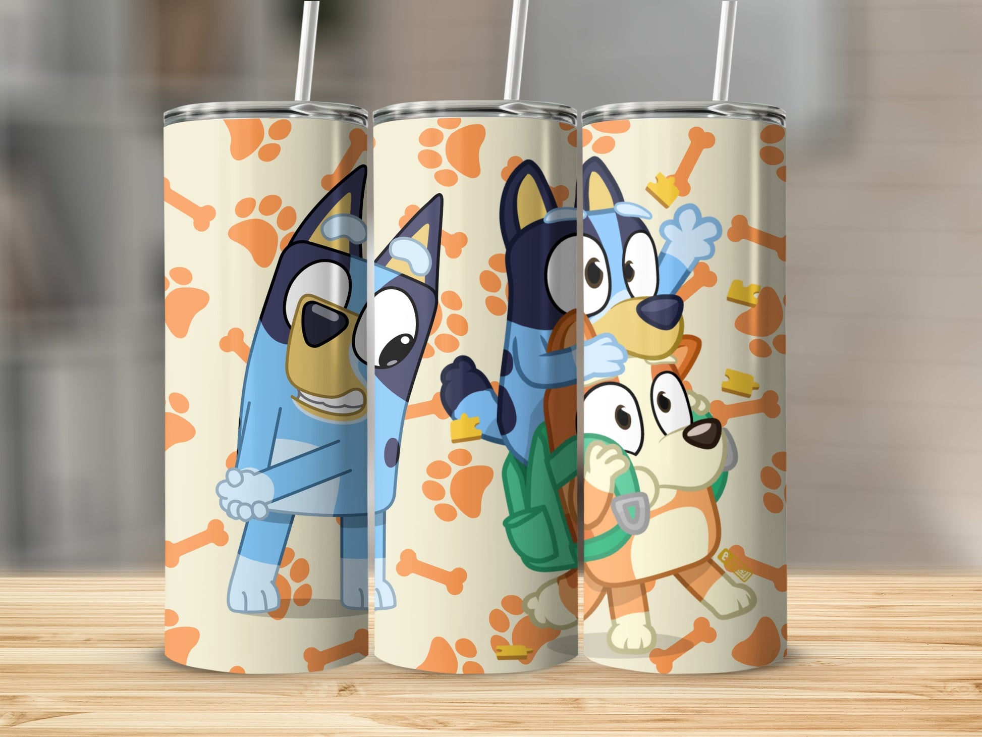 Colorful Cartoon Dog Design Drinkware Collection