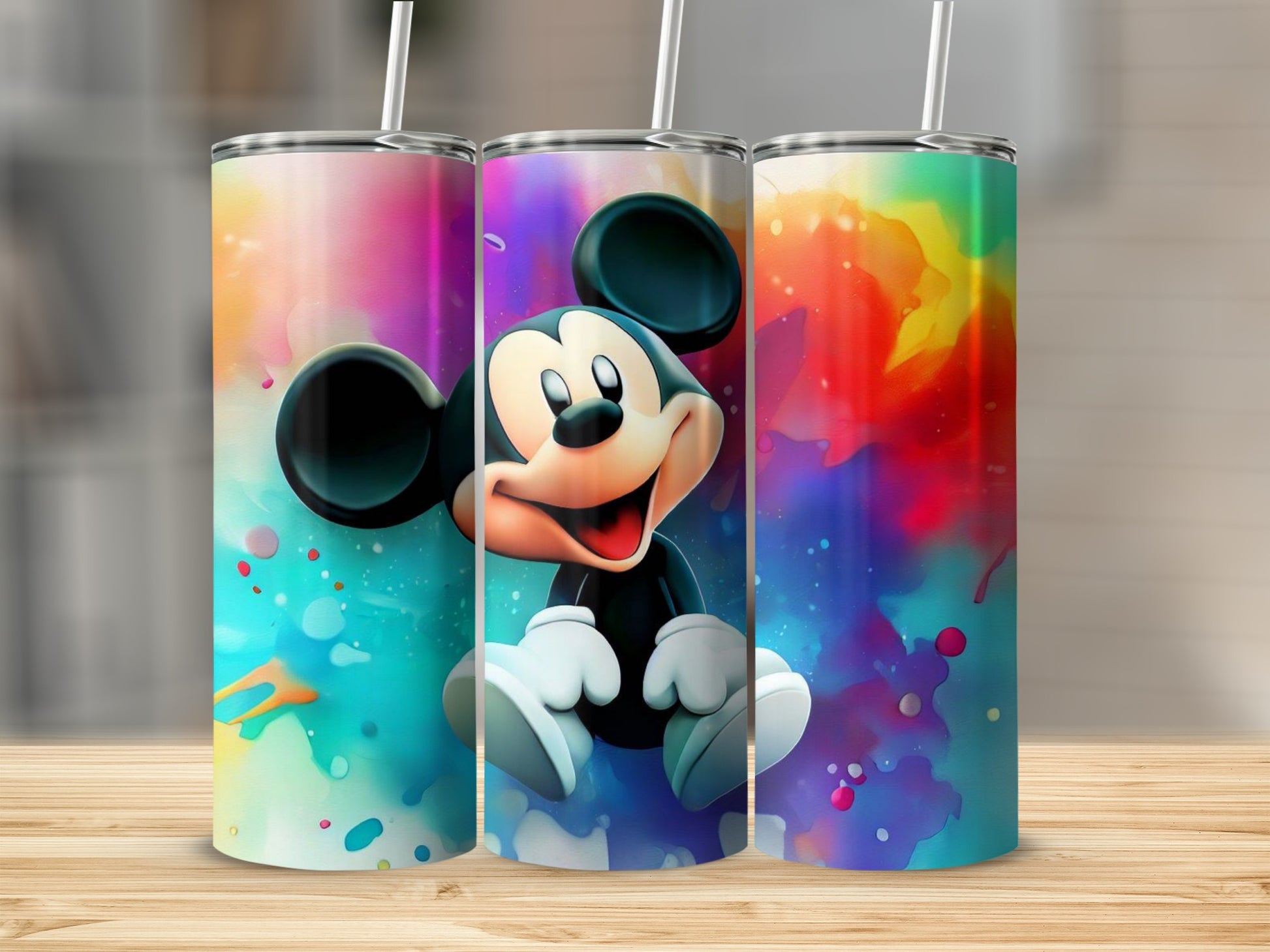 Colorful Animated Character Tumbler with Fun Design