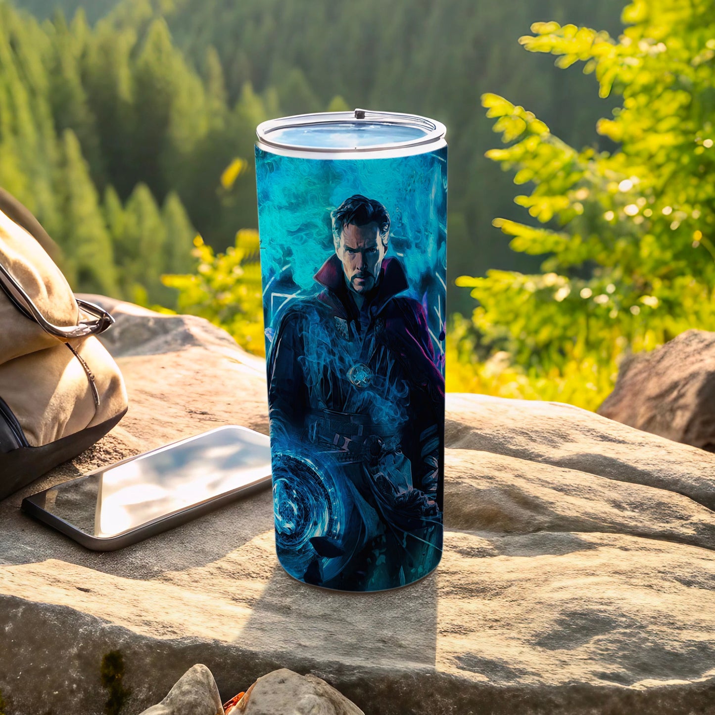 Doctor Strange Mystical Arts Blue Energy Tumbler product type
