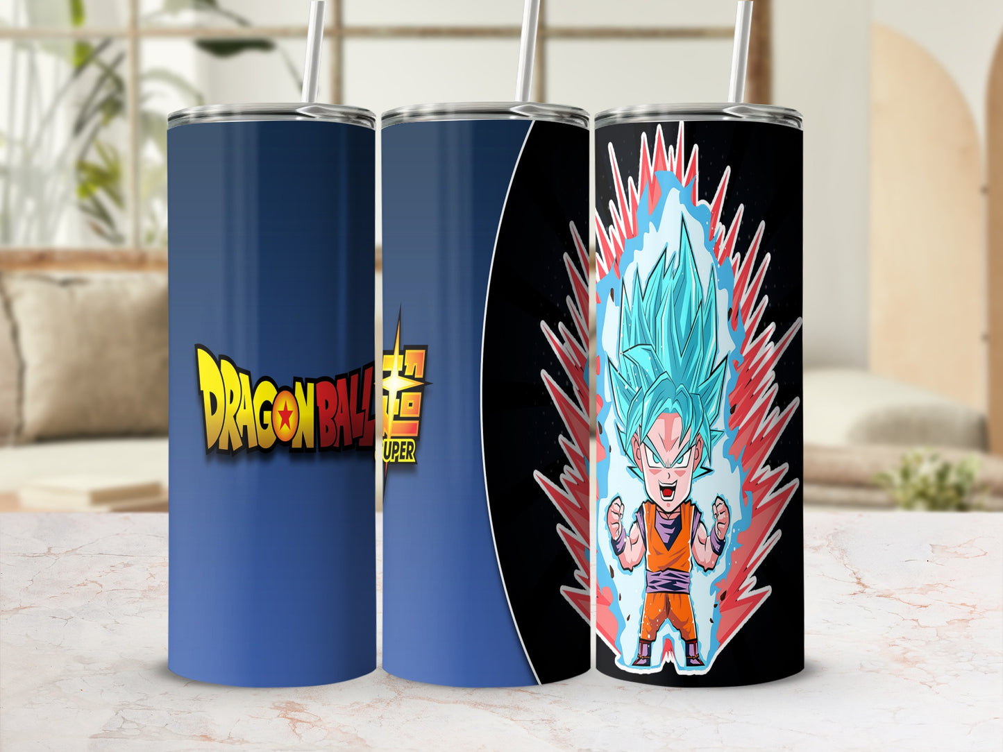 Dragon Ball Super Custom Stainless Steel Travel Tumbler