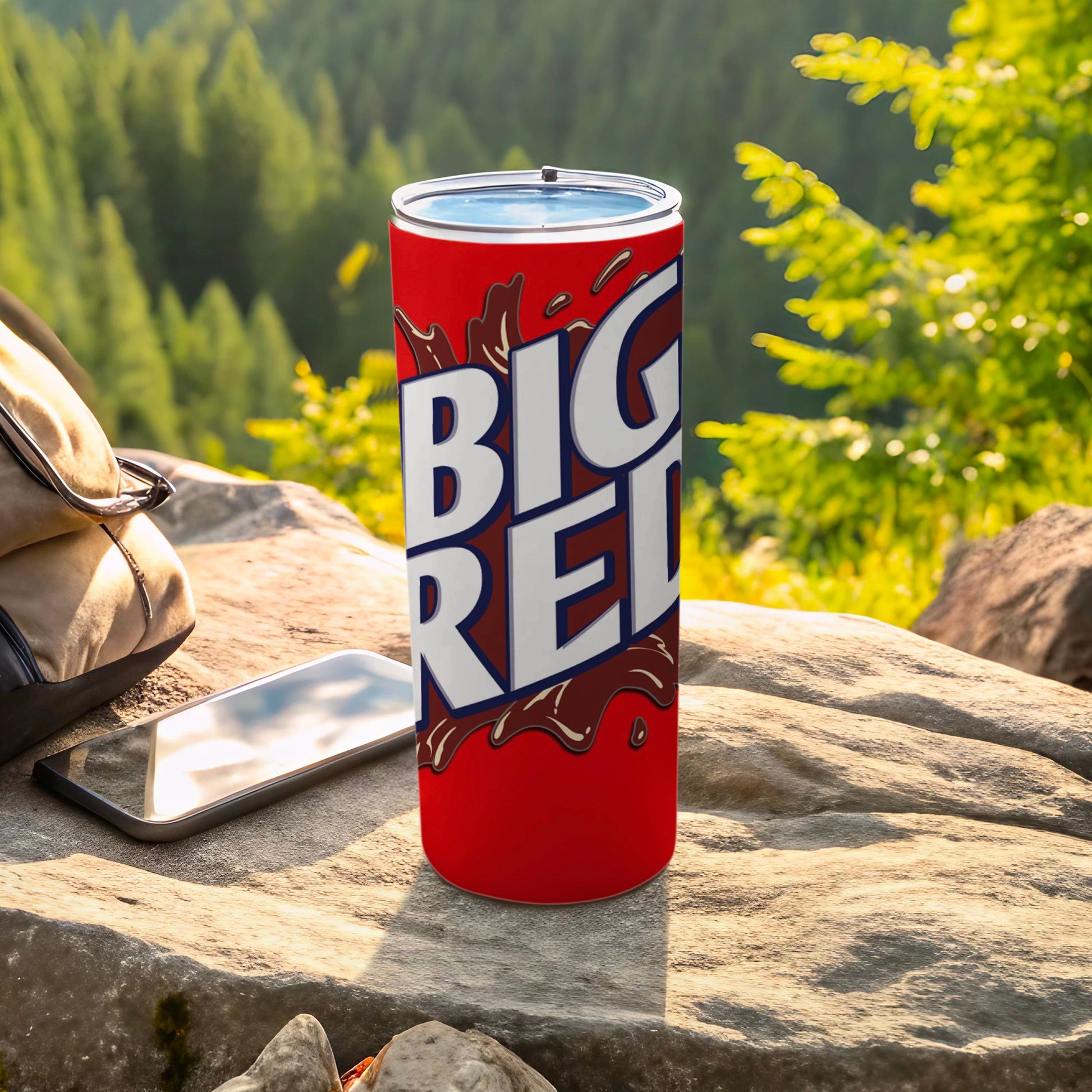 BIG RED Red Design Tumbler Outdoor Rocks Phone product type