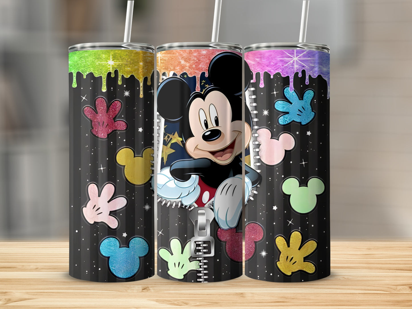 Colorful Disney Mickey Mouse Candle