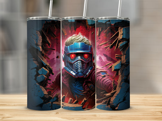 Galactic Hero Tumbler With Cool Sci-Fi Design