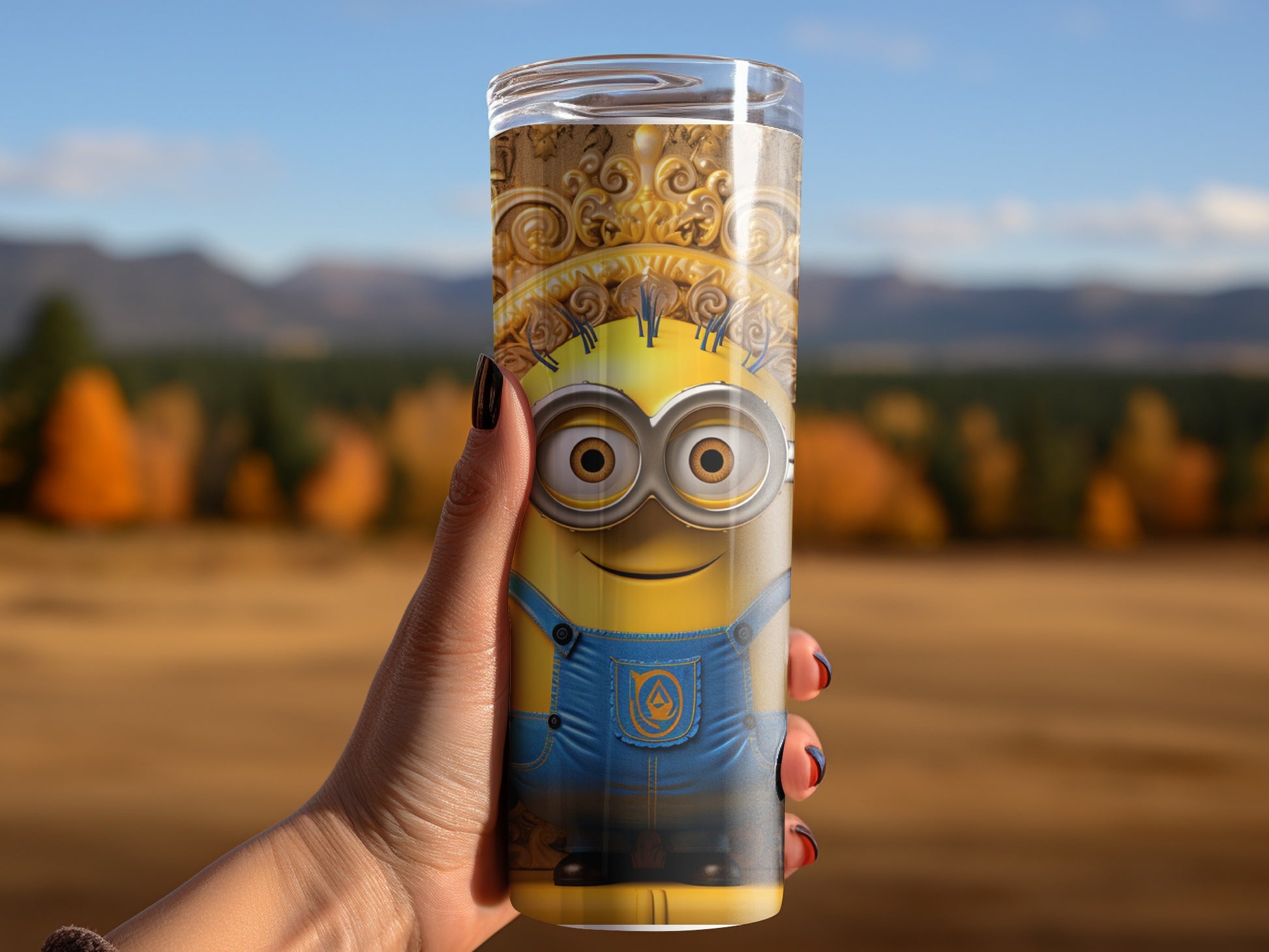 Unique Minion Design Solid Tumbler for All Ages