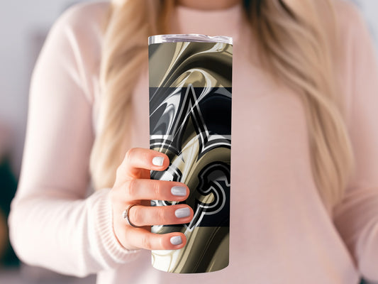 Orleans Fleur De Lis Style Liquid Tumblers
