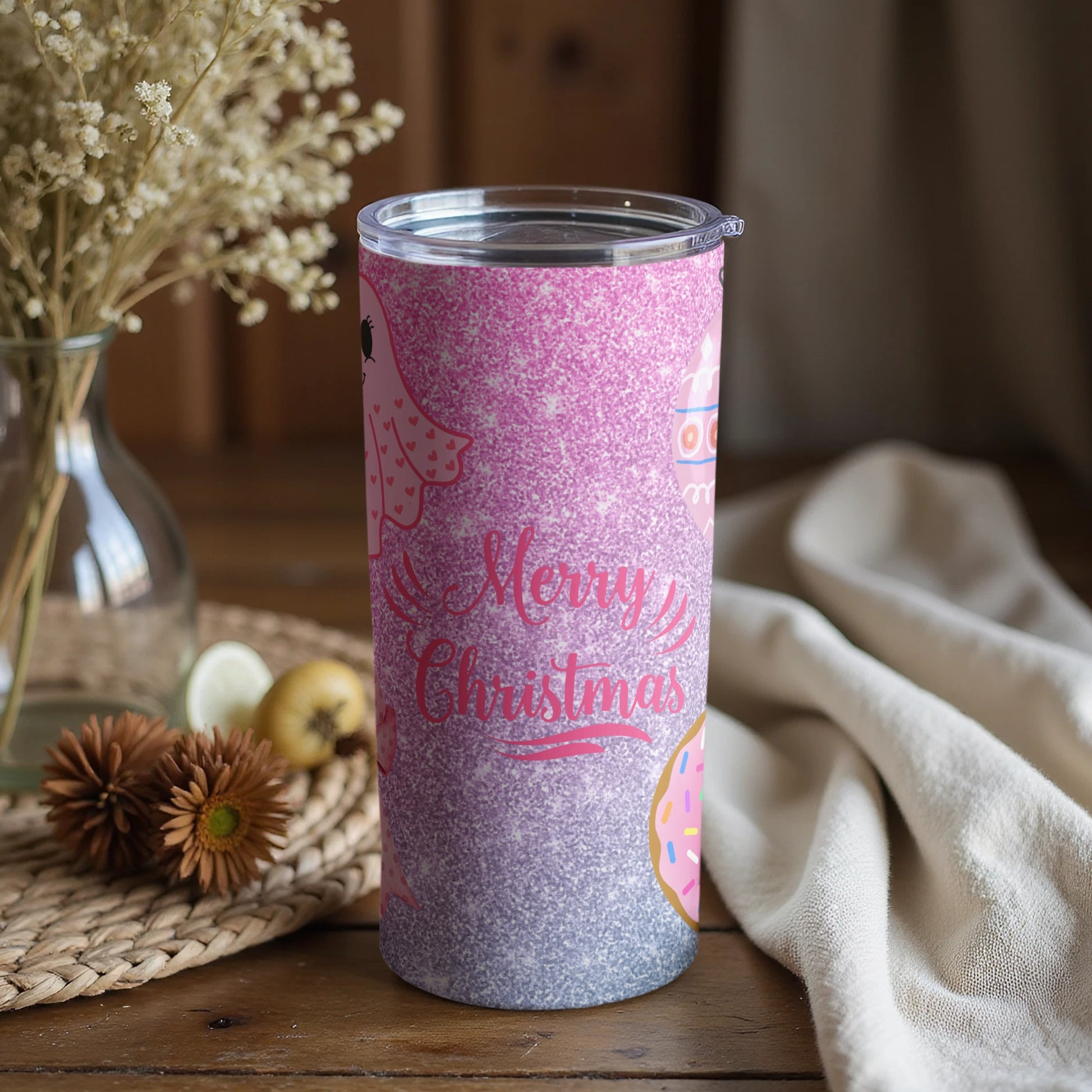 Merry Christmas Themed Portable Drinkware Product