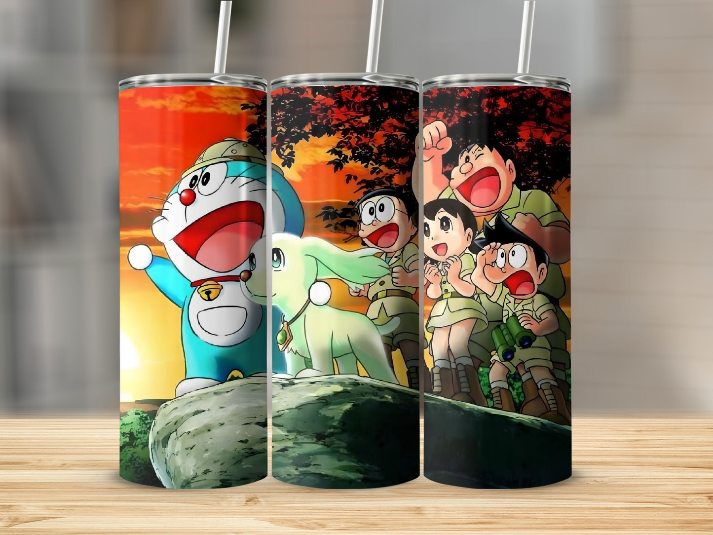 Colorful Anime Character Adventure Tumbler Product