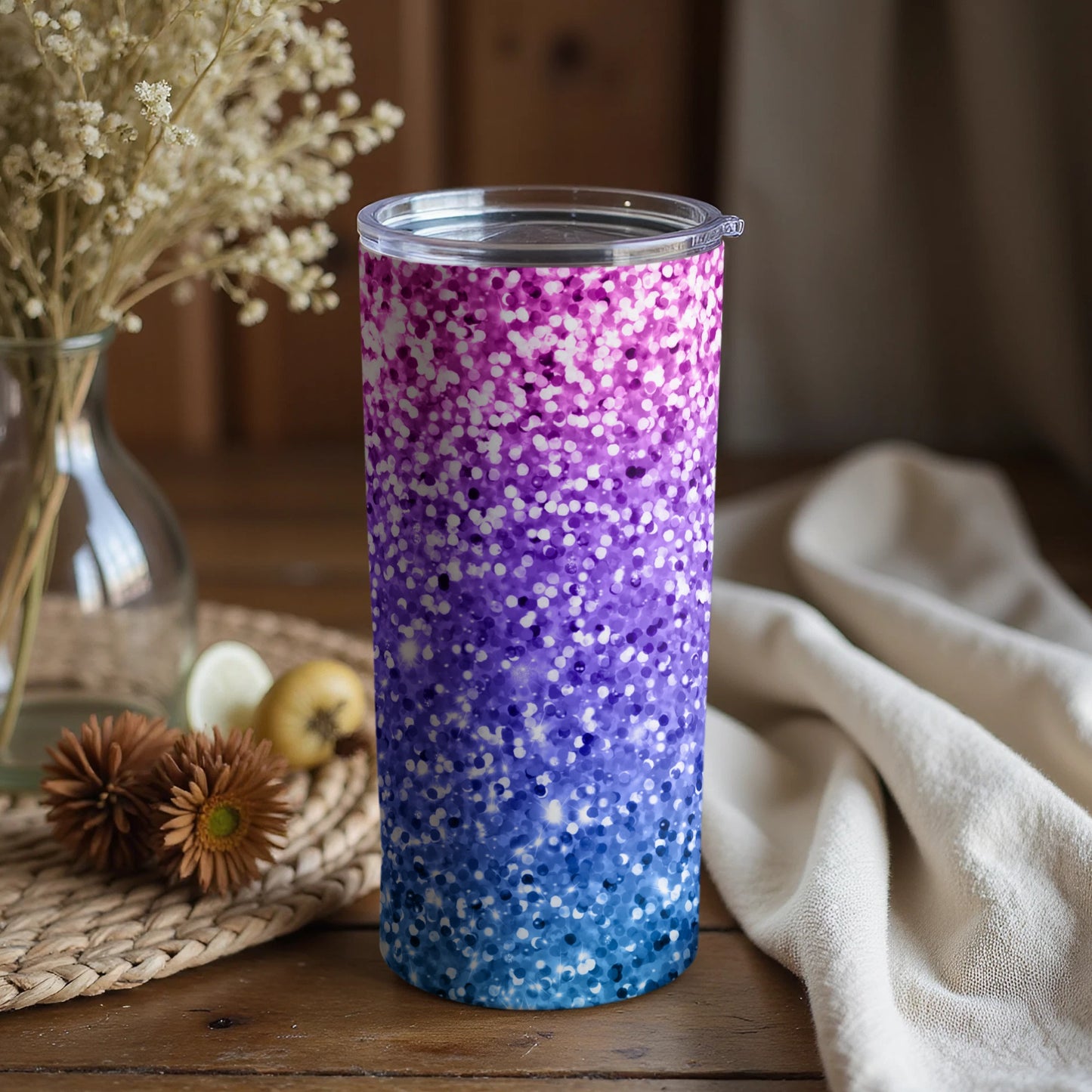 Vibrant Colorful Gradient Tumbler for Everyday Use