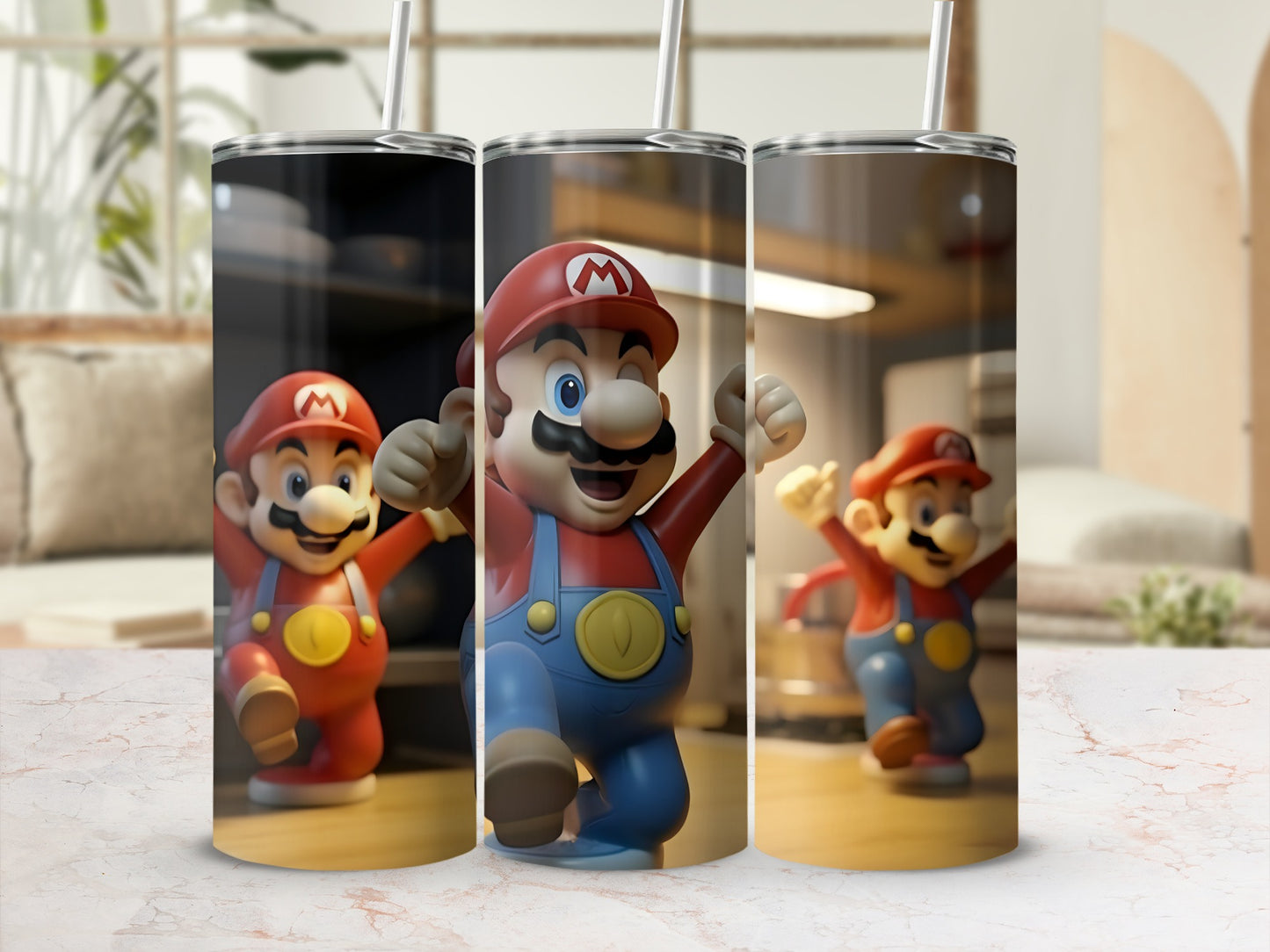 Colorful Animated Character Stainless Steel Tumbler