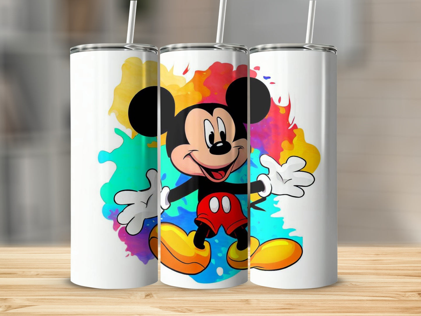 Colorful Cartoon Character Inspired Tumbler For Fun Beverage