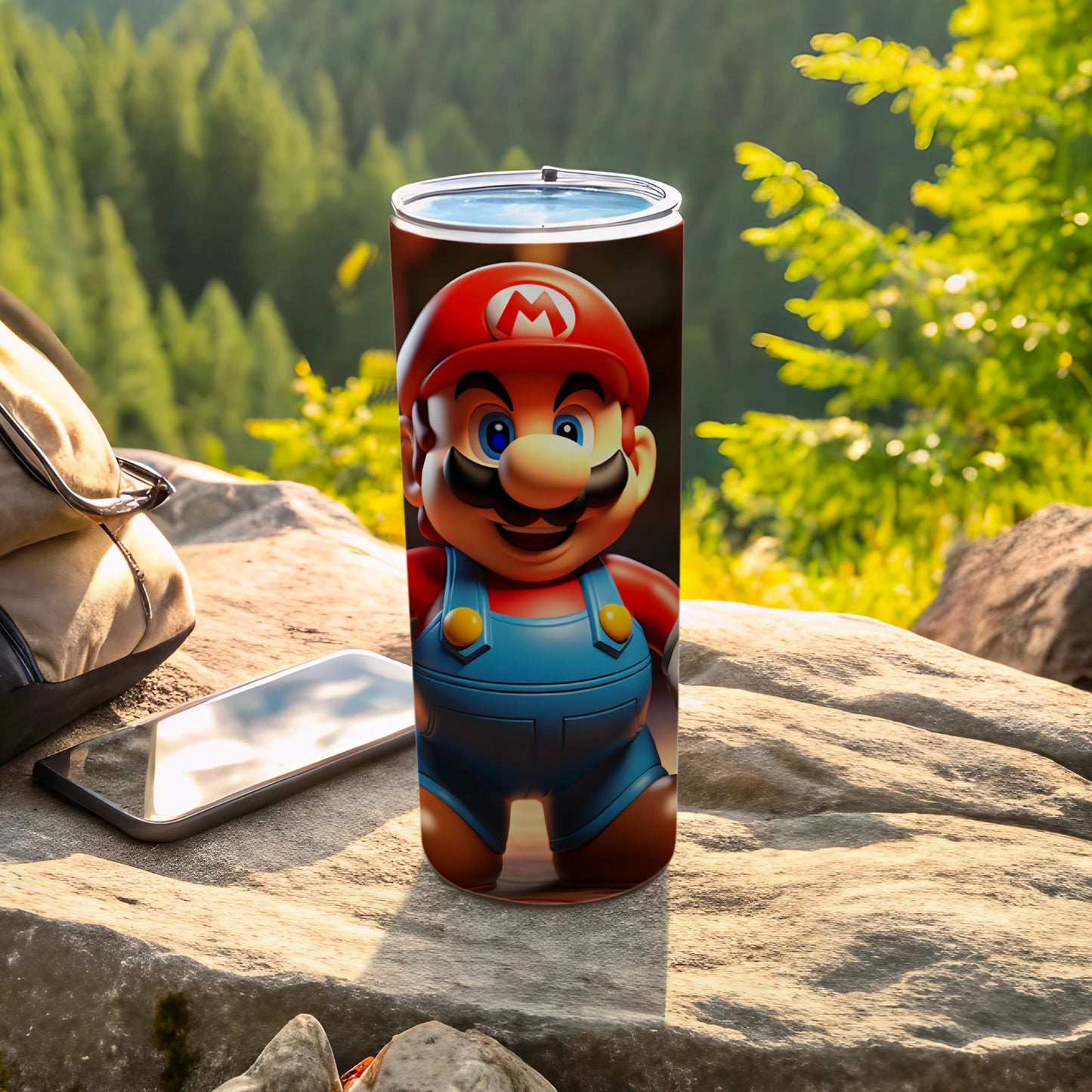 Mario Character Themed Outdoor Tumbler for Drinks