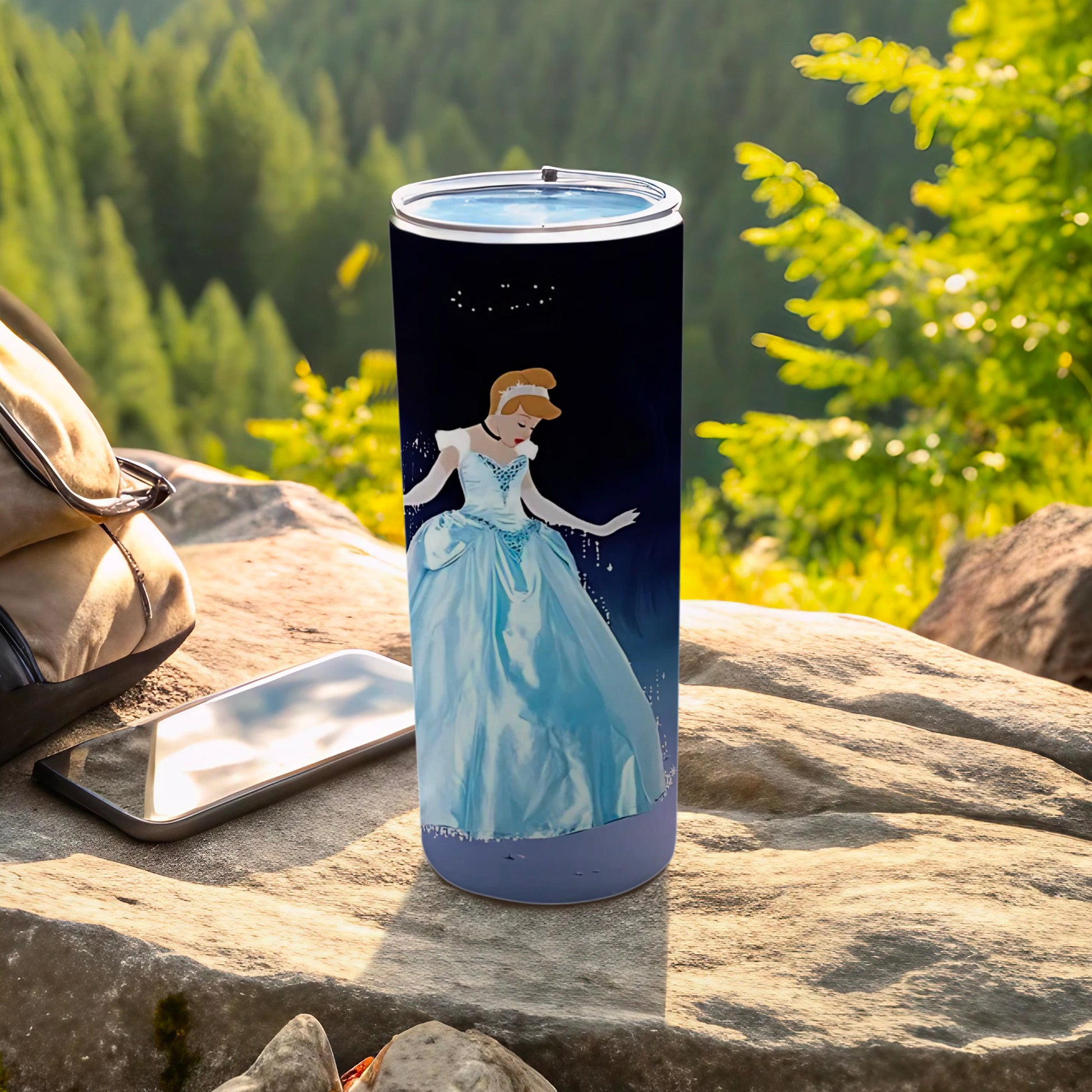 Enchanted Princess Design Tumbler for Daily Use