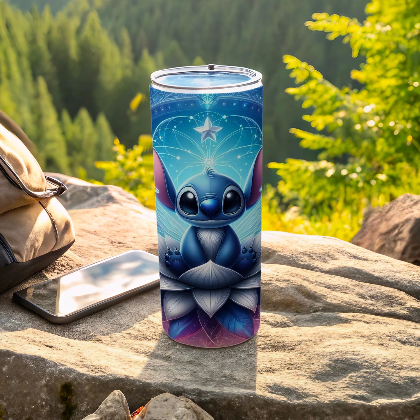 Cute Alien Character Insulated Travel Tumbler Cup