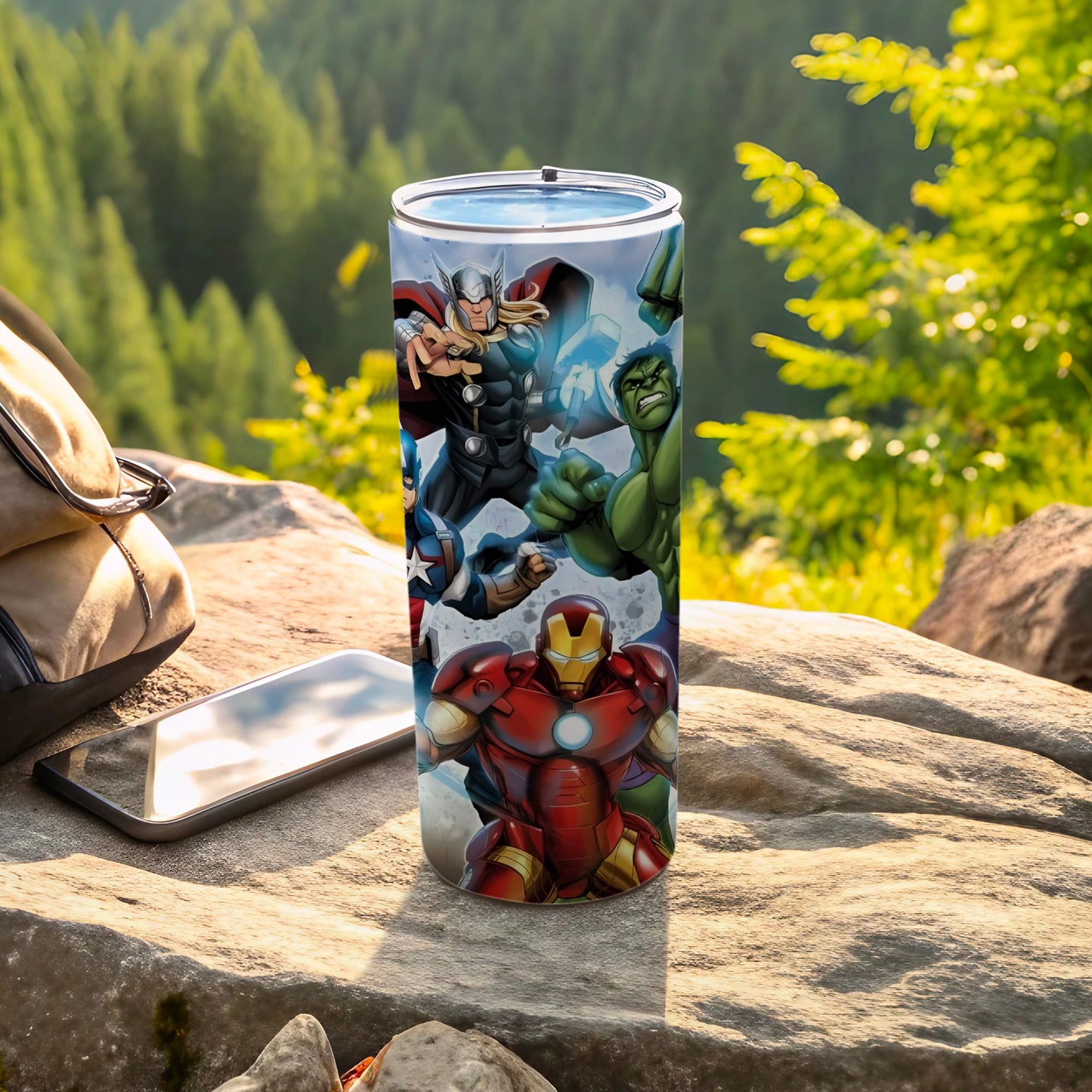 Marvel Superheroes Insulated Travel Tumbler Cup Toy